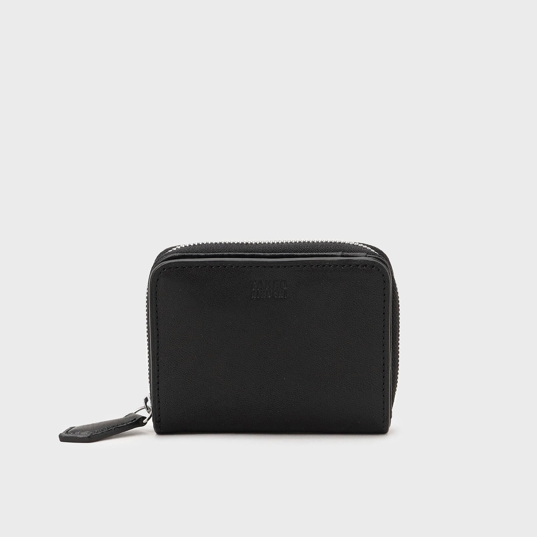 TAKEO KIKUCHI「シュナイダー コンパクトZIP2つ折り財布」|財布|ブラック(019)