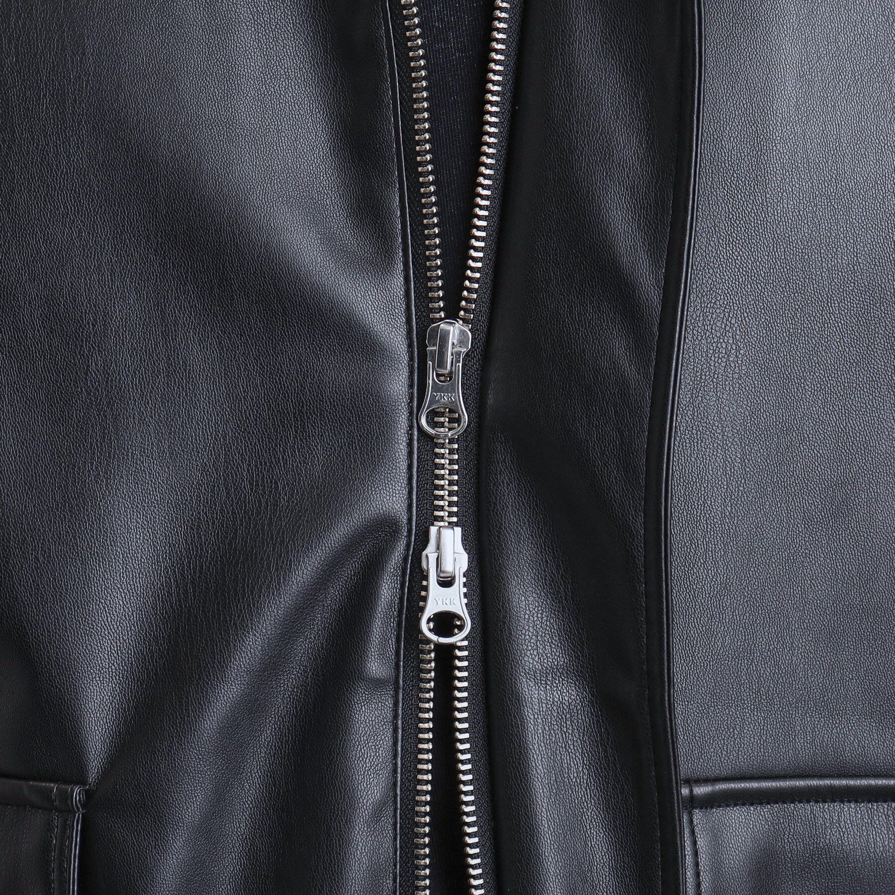 tk.TAKEO KIKUCHI「A－2シンセティックレザーブルゾン」|ブルゾン・スタジャン|