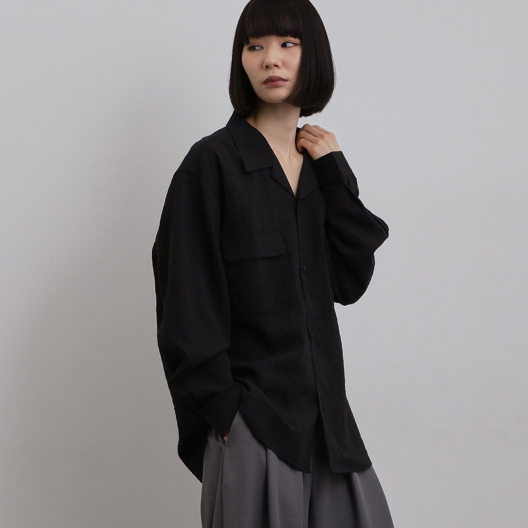 tk.TAKEO KIKUCHI「シアーストライプシャツ」|シャツ・ブラウス|