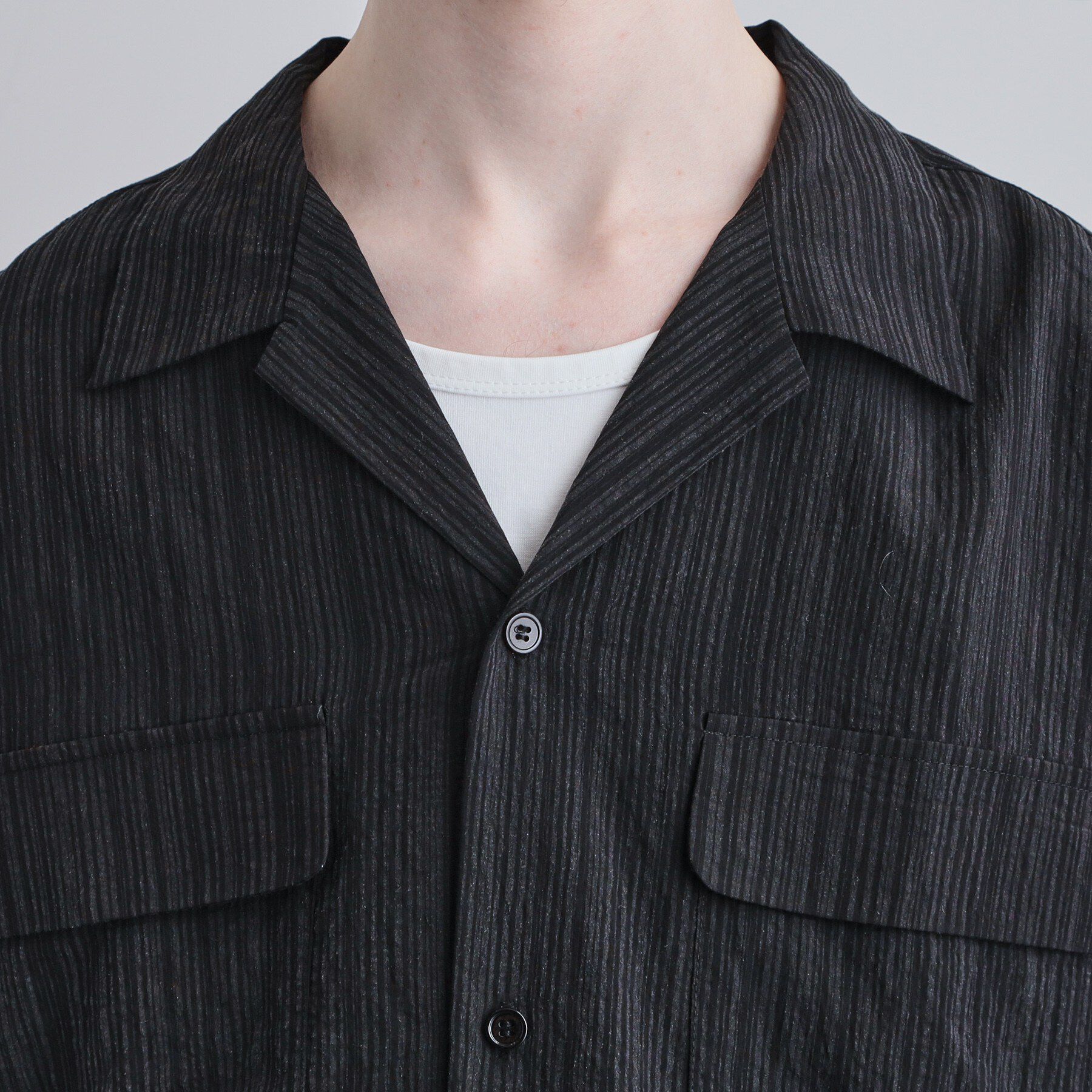 tk.TAKEO KIKUCHI「シアーストライプシャツ」|シャツ・ブラウス|