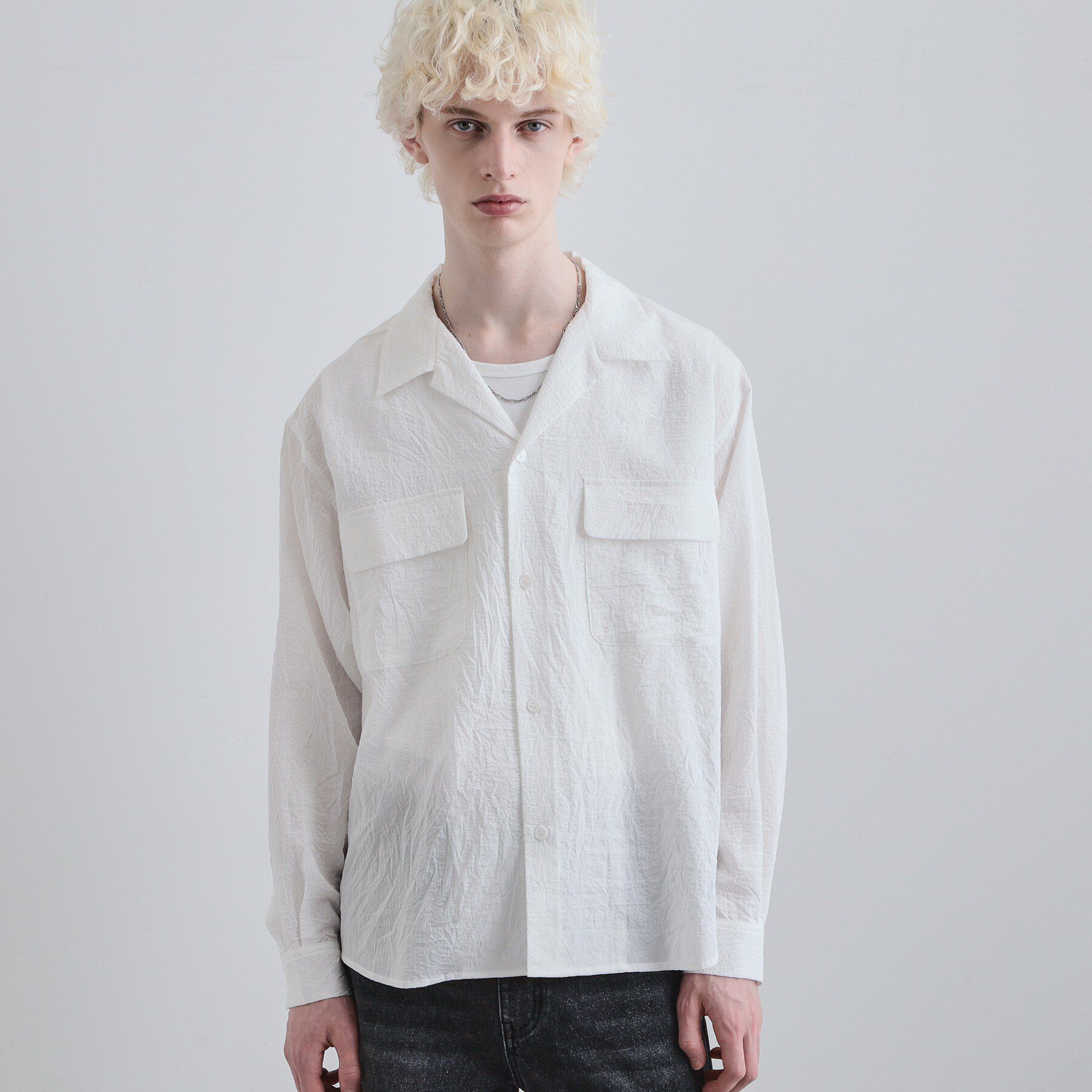 tk.TAKEO KIKUCHI「シアーストライプシャツ」|シャツ・ブラウス|