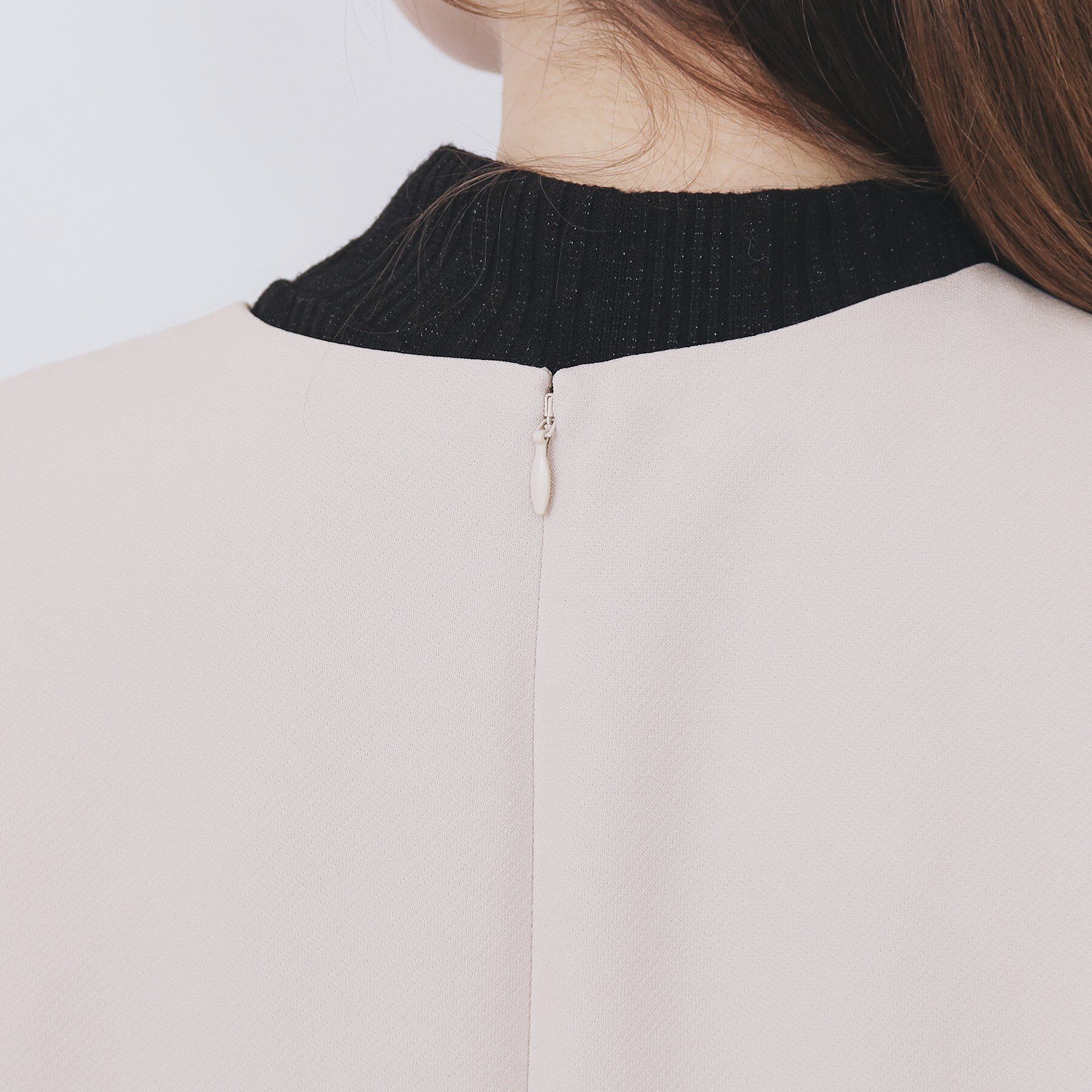 index「キーネックジャンスカ【洗濯機OK/防シワ/イージーアイロン】」|ワンピース|