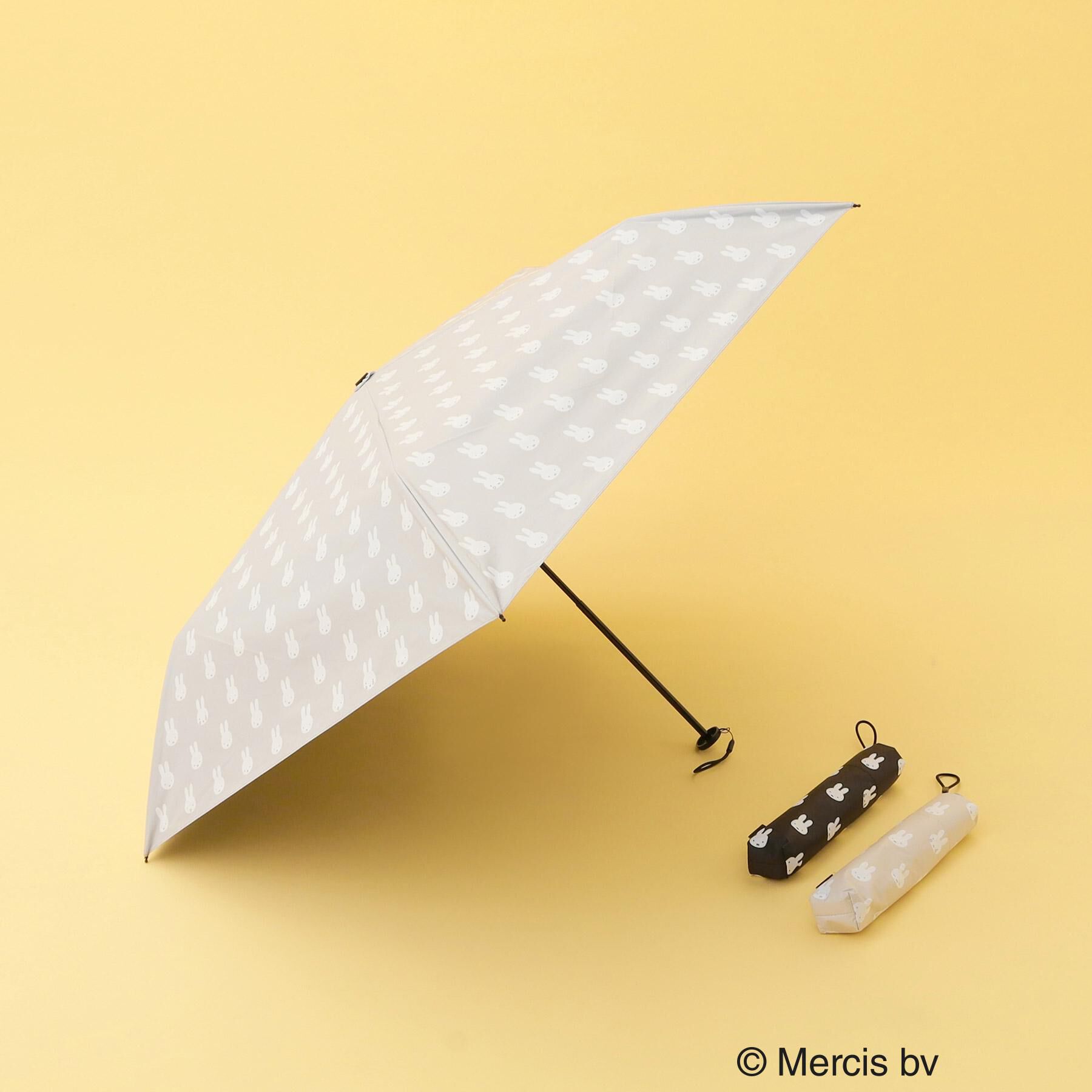 OPAQUE.CLIP「◆【miffy】総柄プリントデザイン晴雨兼用軽量折りたたみ傘」|傘|