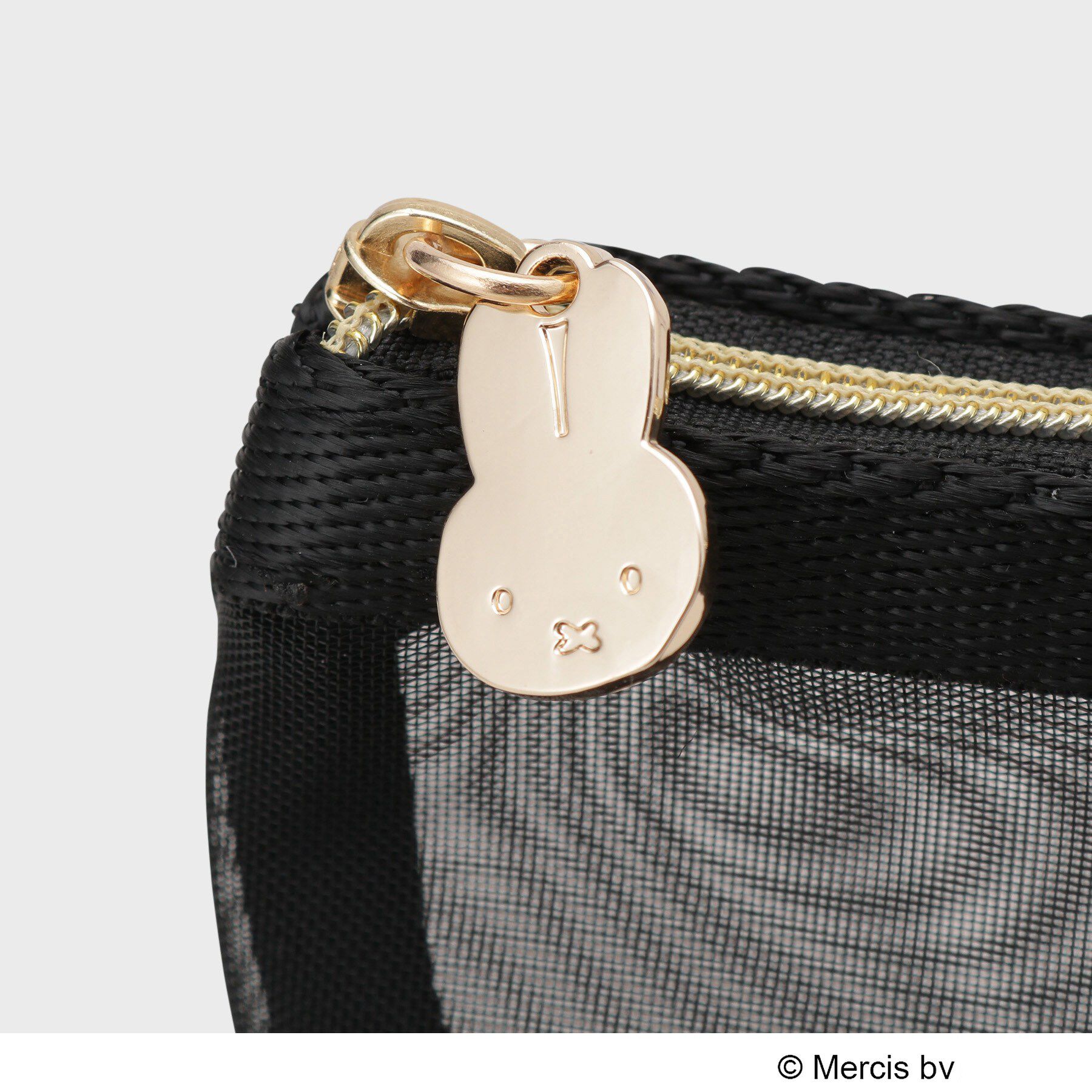 OPAQUE.CLIP「◆【miffy】さがら刺繍チュールメッシュポーチ」|ポーチ|