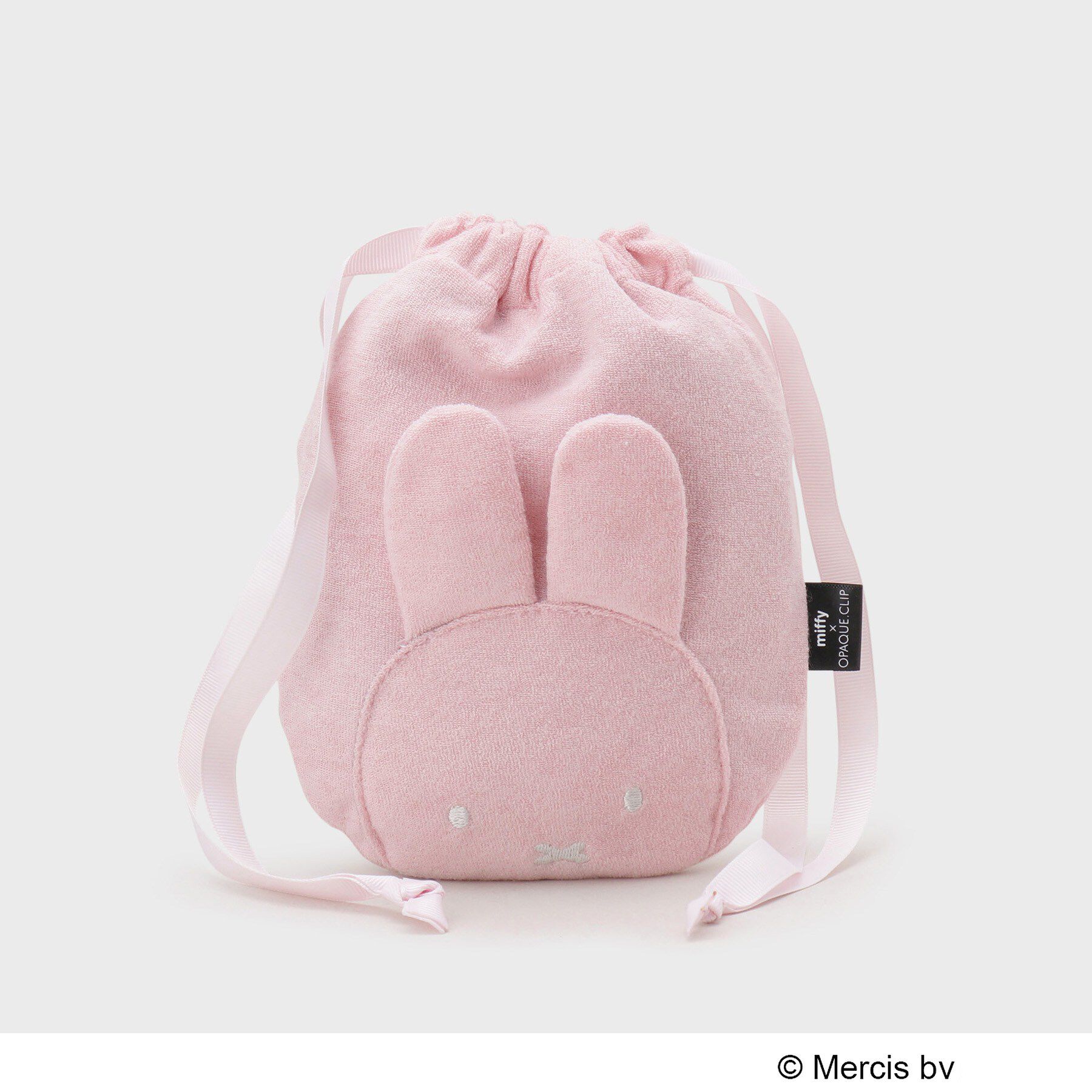 OPAQUE.CLIP「◆【miffy】パイル巾着ポーチ」|ポーチ|ピンク(871)