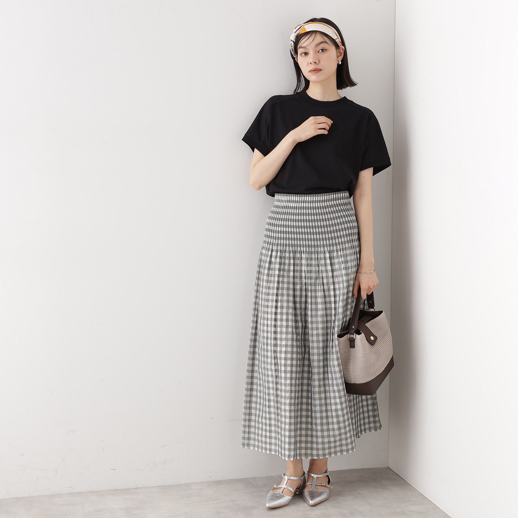 THE SHOP TK「フレンチ袖プルオーバー【毛玉になりにくい/接触冷感/UV/洗濯機OK】」|Tシャツ・カットソー|