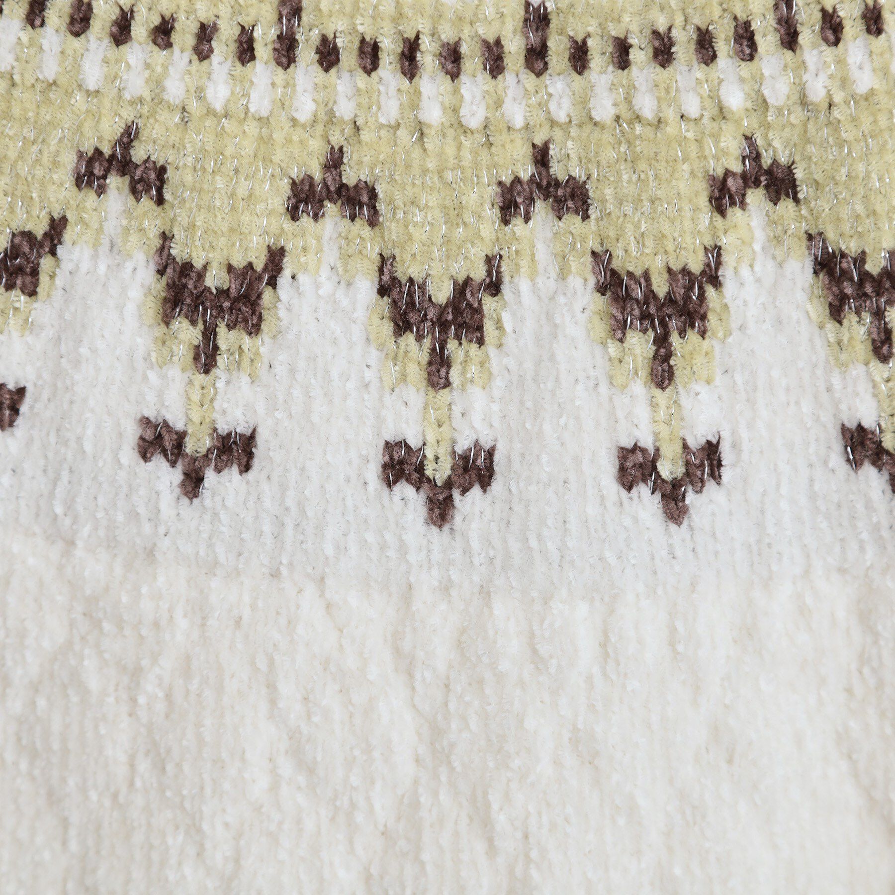 THE SHOP TK「上品さと少しの遊び心を モール求心柄ニット」|ニット・セーター|