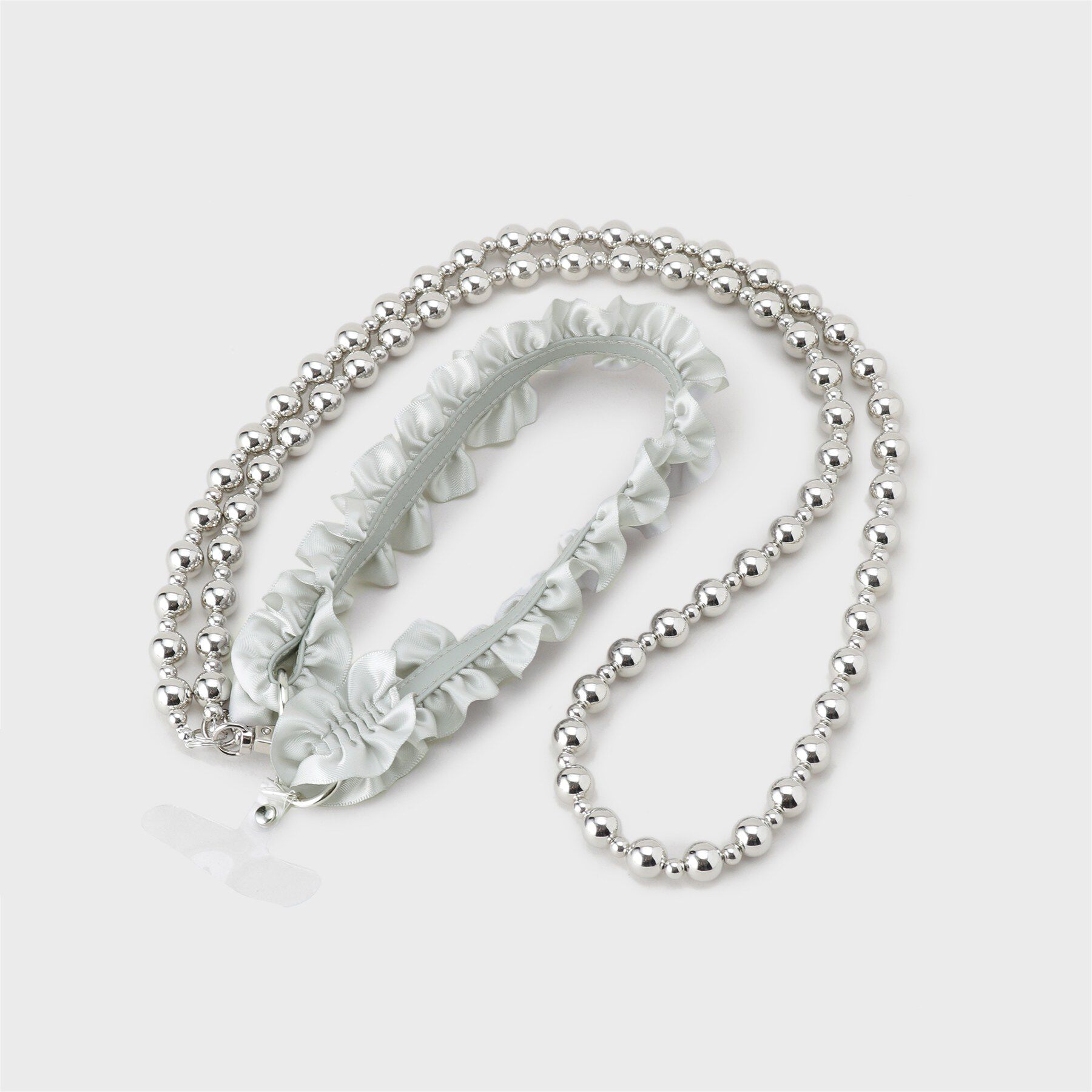 THE SHOP TK「スカーフ切替ロングストラップ」|ストラップ|