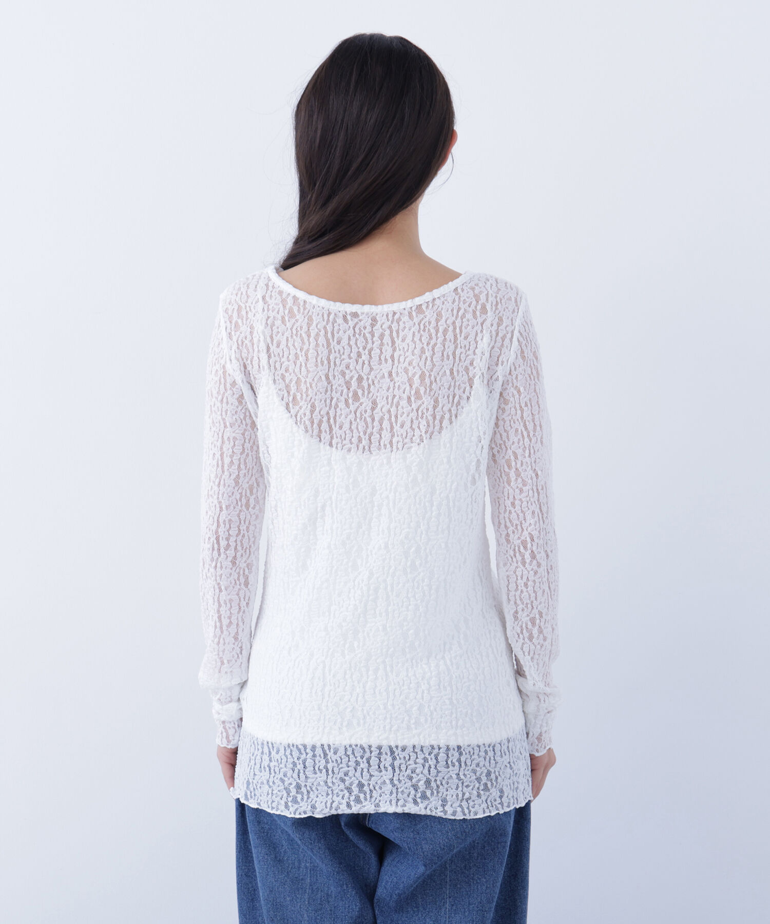  「〈N.〉 レースカットソー」|Tシャツ・カットソー|