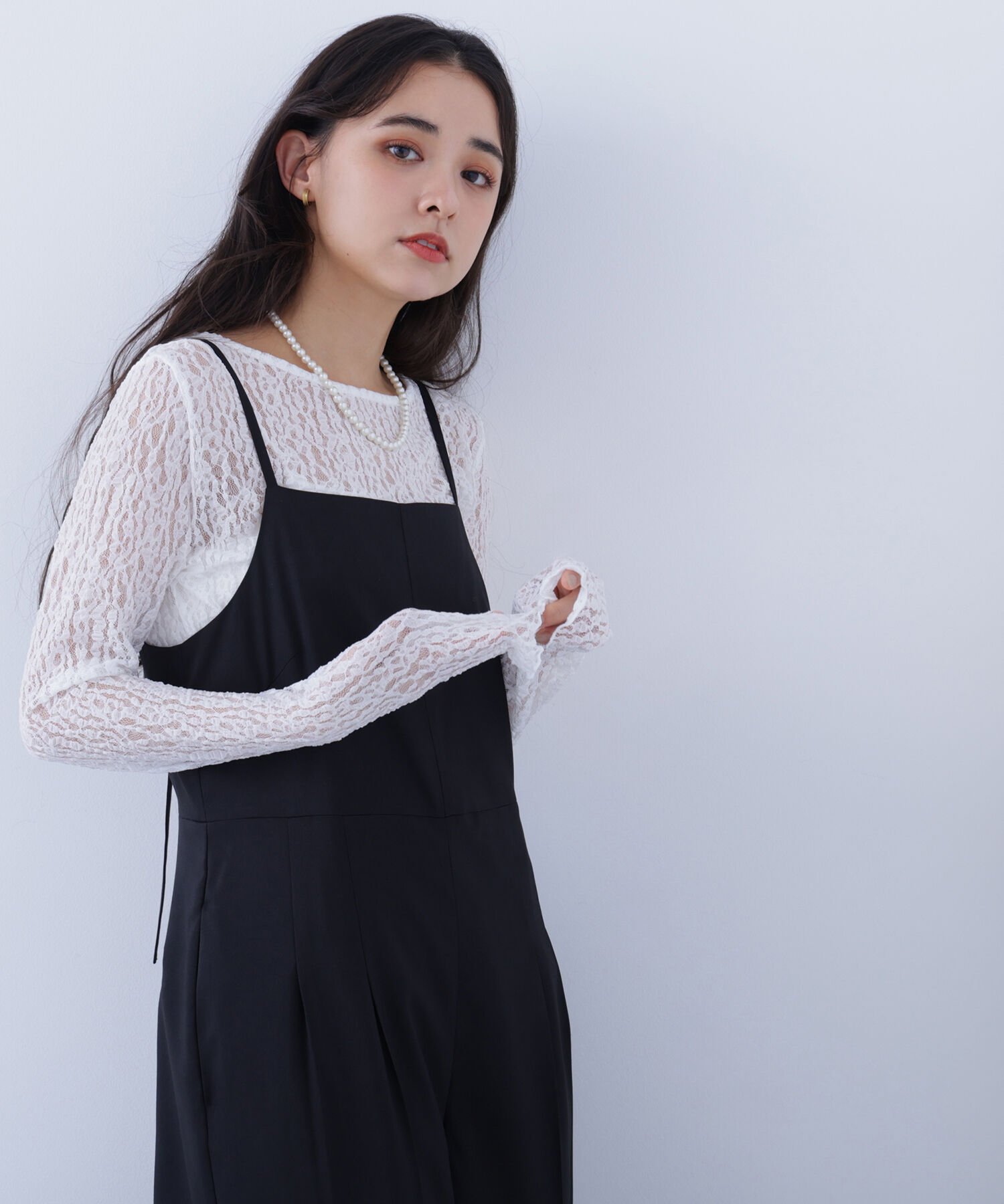  「〈N.〉 レースカットソー」|Tシャツ・カットソー|