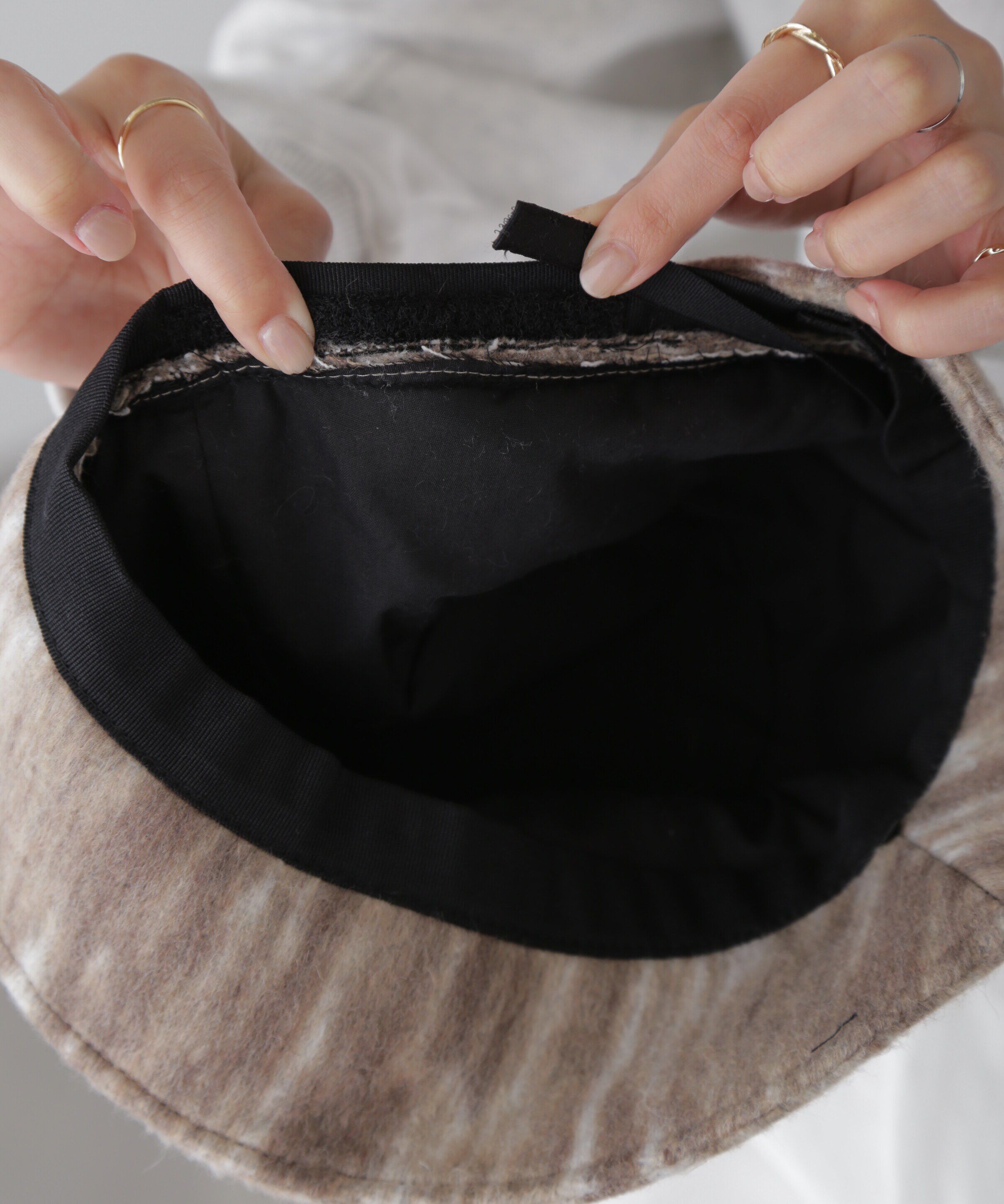  「ウッドライクシャギーバケット」|ソックス|