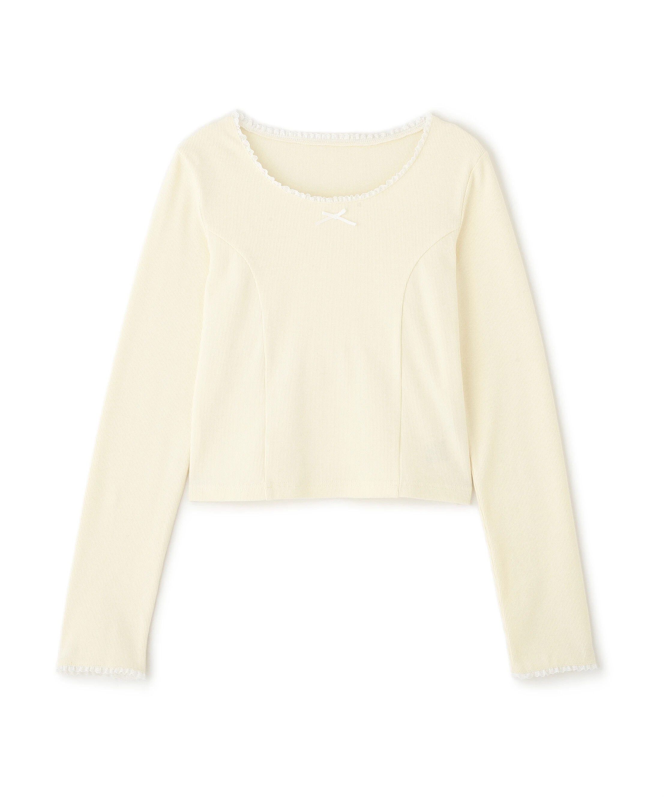  「コンパクトフリルカットソー」|Tシャツ・カットソー|