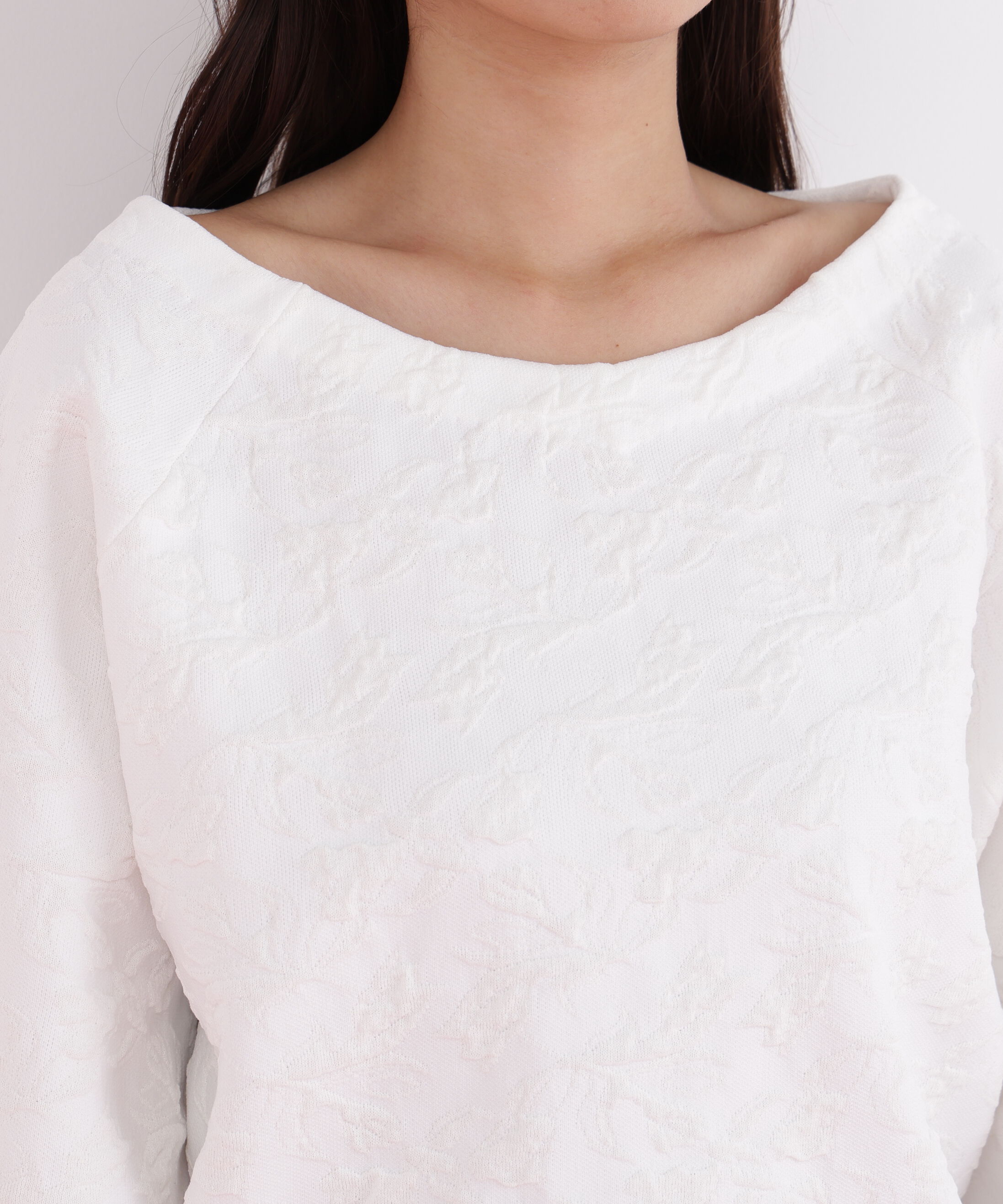  「ニットジャガードＶネックプルオーバー」|ニット・セーター|