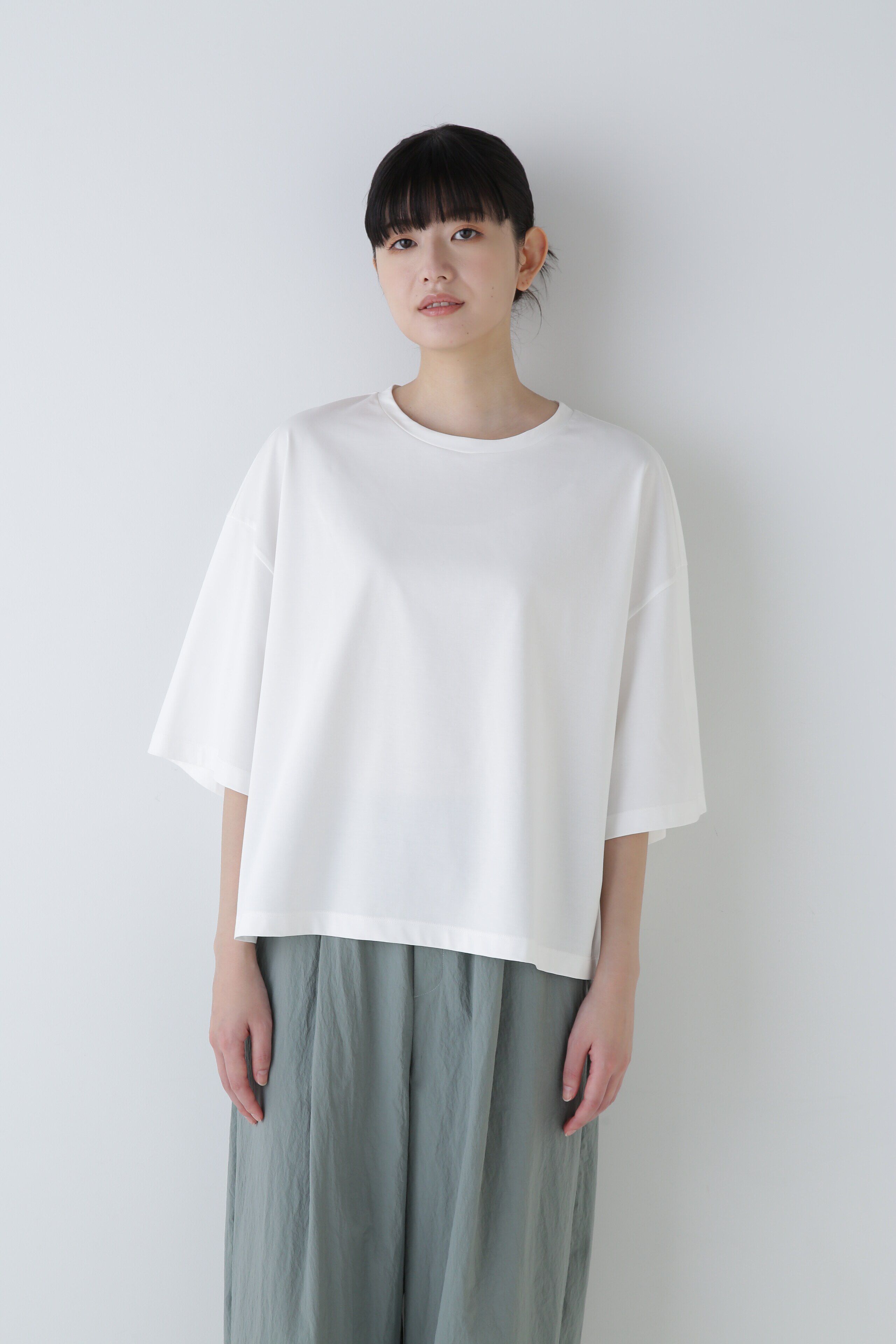  「◆Ｃ／ＰＥハイゲージプレーティング天竺カットソー」|Tシャツ・カットソー|