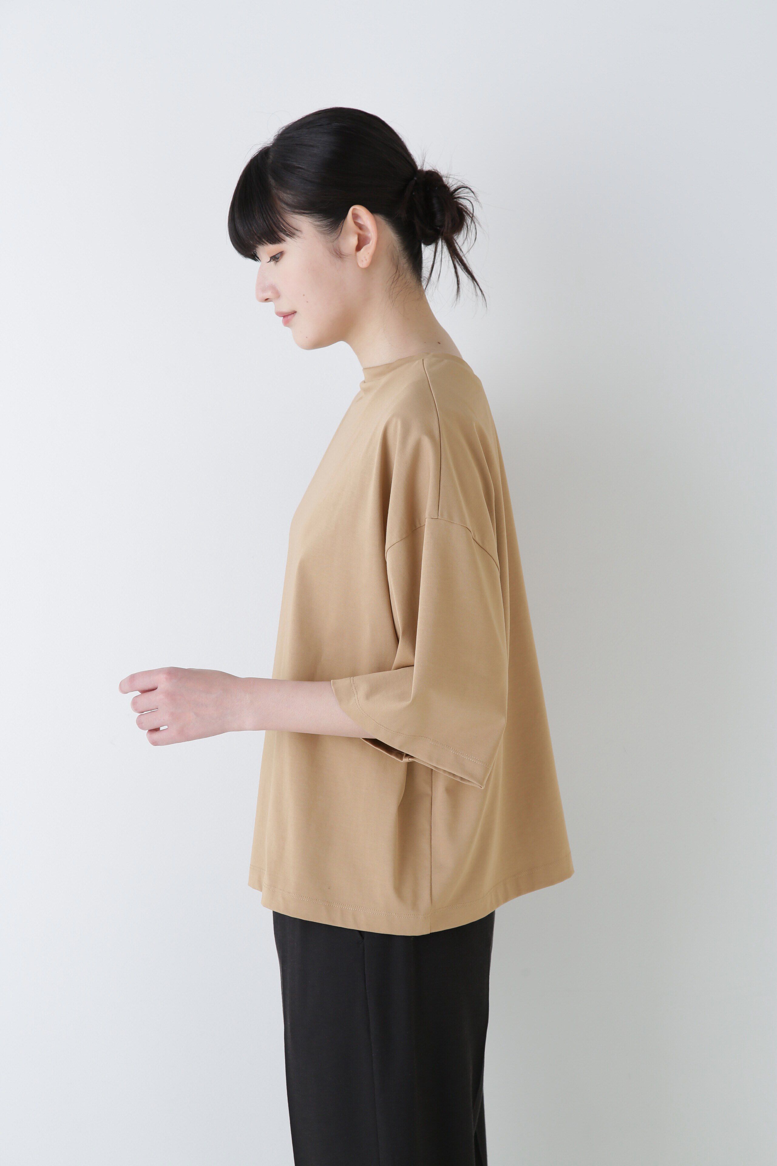  「◆Ｃ／ＰＥハイゲージプレーティング天竺カットソー」|Tシャツ・カットソー|