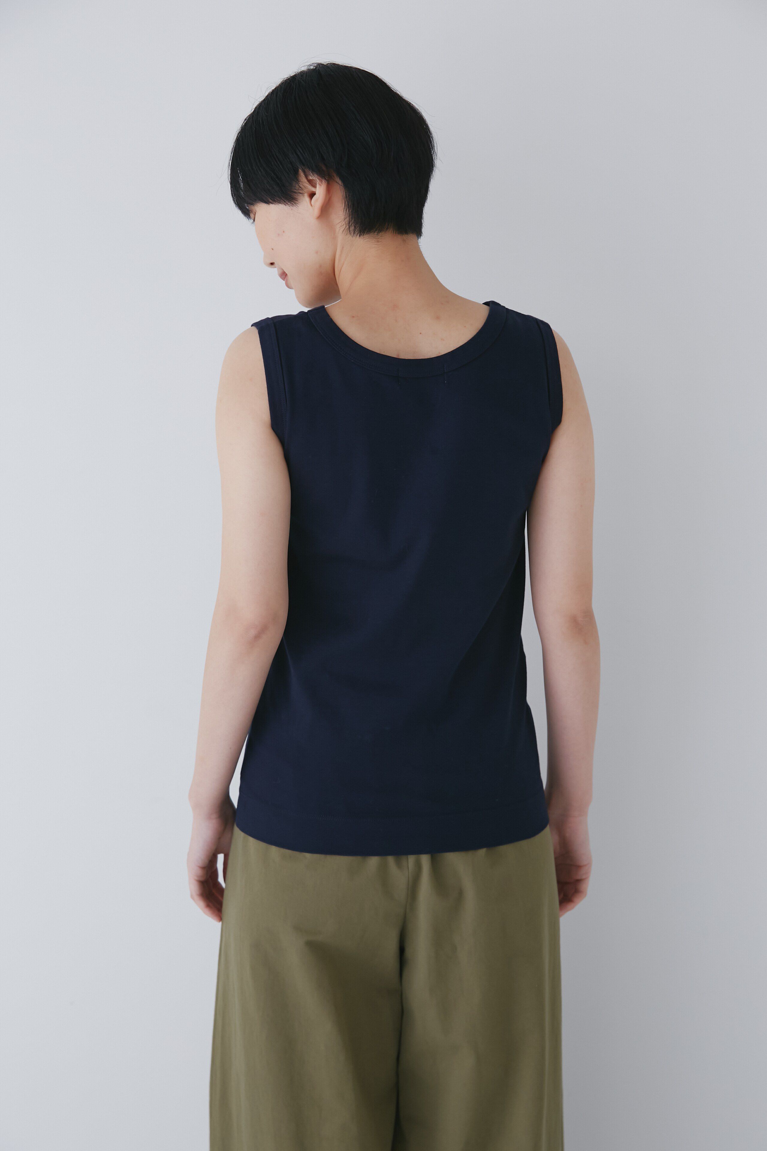  「◆オーガニックコットンフライスタンクトップ」|Tシャツ・カットソー|