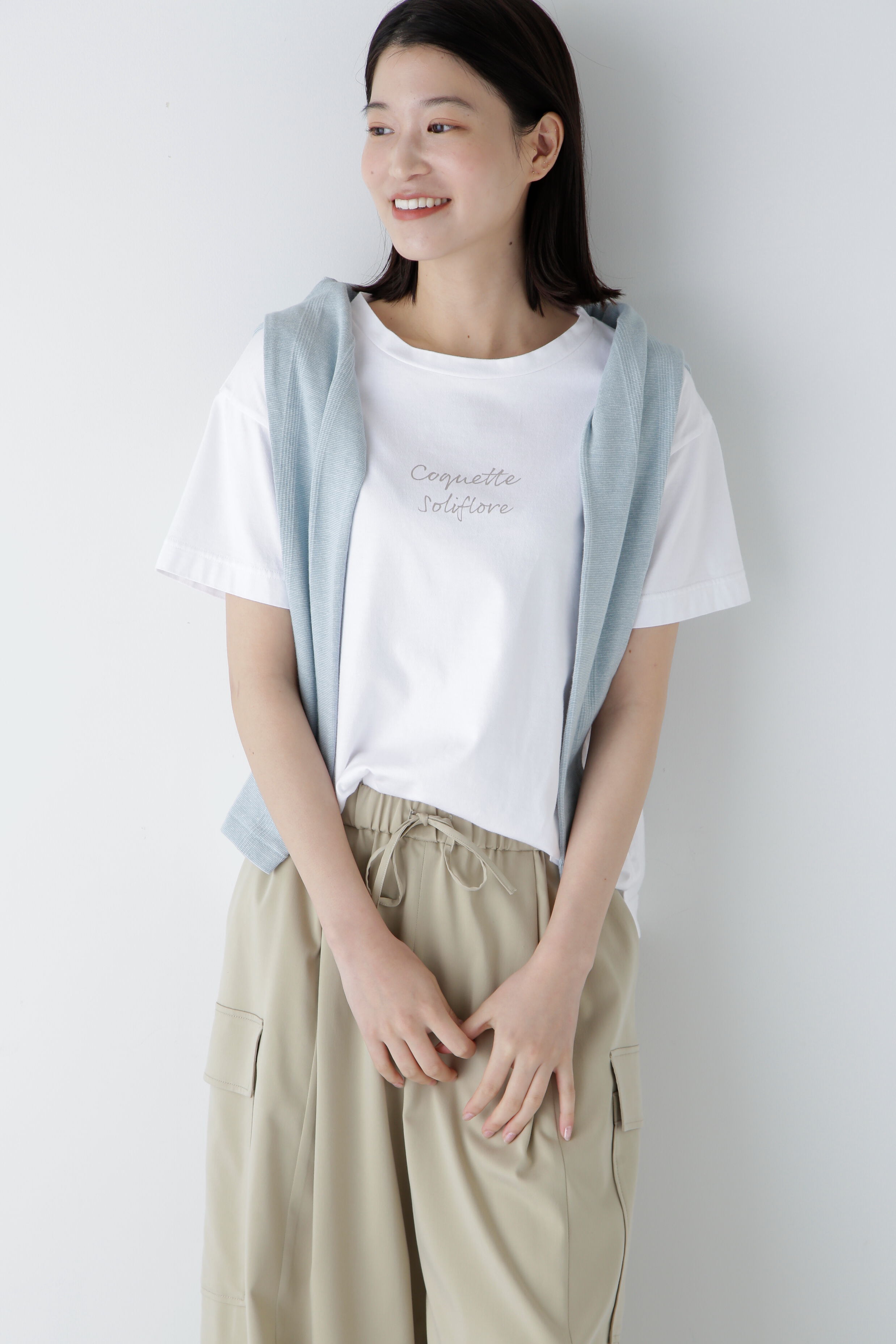  「◆ロゴＴシャツ」|Tシャツ・カットソー|ホワイト