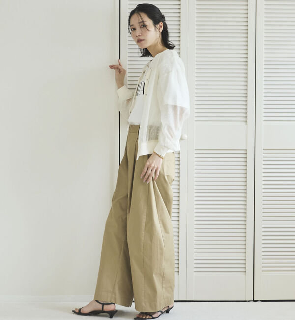 Doux archives「２ＷＡＹシアードットカーディガン」|シャツ・ブラウス|