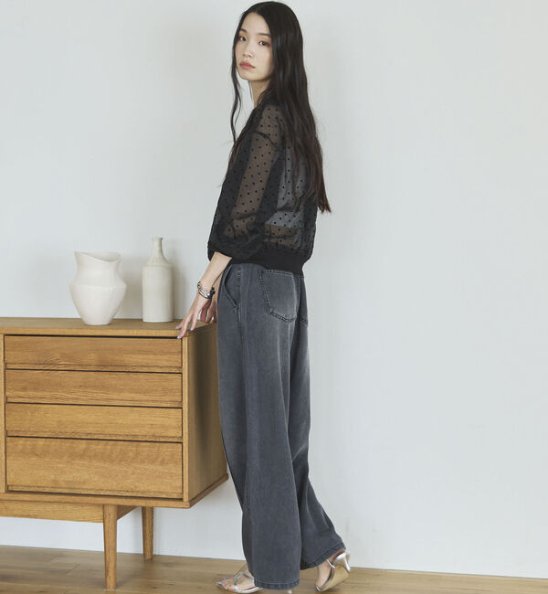 Doux archives「２ＷＡＹシアードットカーディガン」|シャツ・ブラウス|