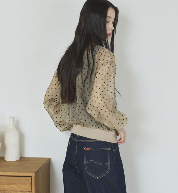 Doux archives「２ＷＡＹシアードットカーディガン」|シャツ・ブラウス|