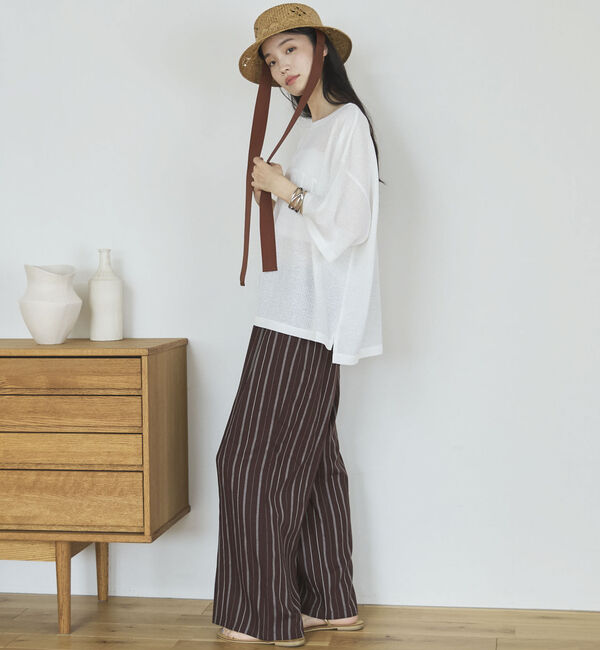 Doux archives「シアーロゴプルオーバー」|Tシャツ・カットソー|