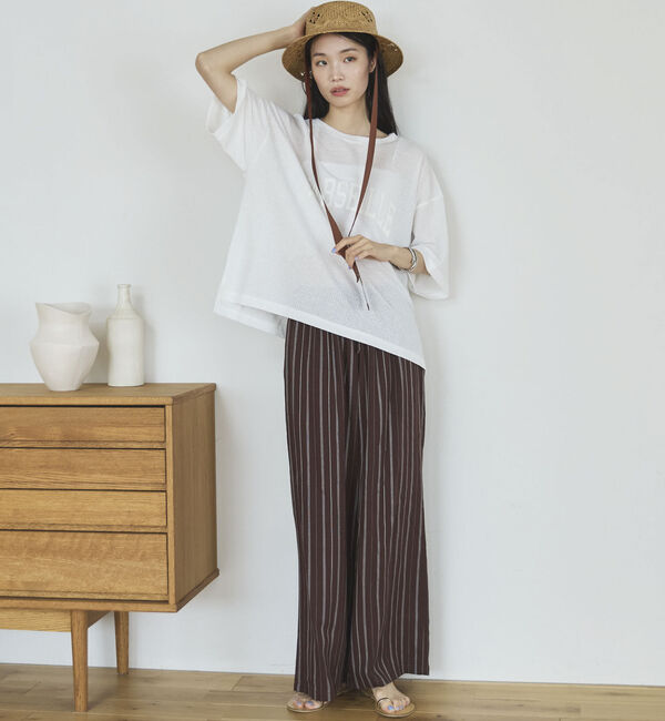 Doux archives「シアーロゴプルオーバー」|Tシャツ・カットソー|