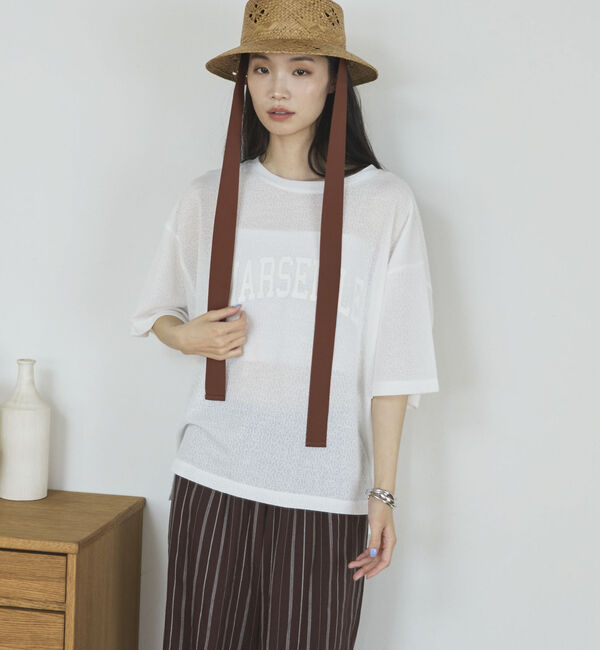 Doux archives「シアーロゴプルオーバー」|Tシャツ・カットソー|