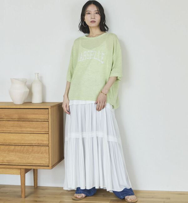 Doux archives「シアーロゴプルオーバー」|Tシャツ・カットソー|