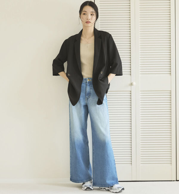 Doux archives「２ＷＡＹラメスクエアノースリニットＰＯ」|ニット・セーター|