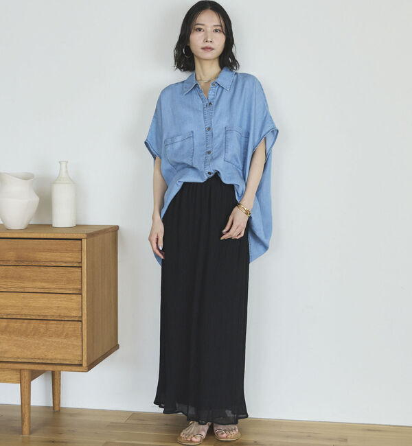 Doux archives「シアー楊柳タイトスカート」|スカート|