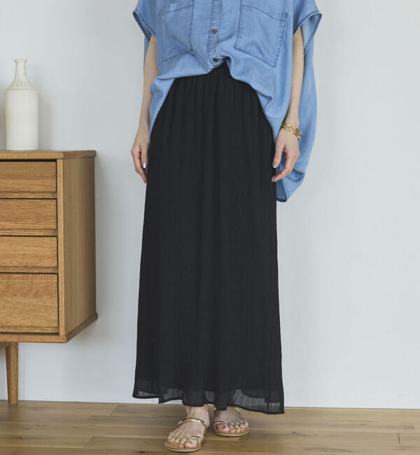Doux archives「シアー楊柳タイトスカート」|スカート|
