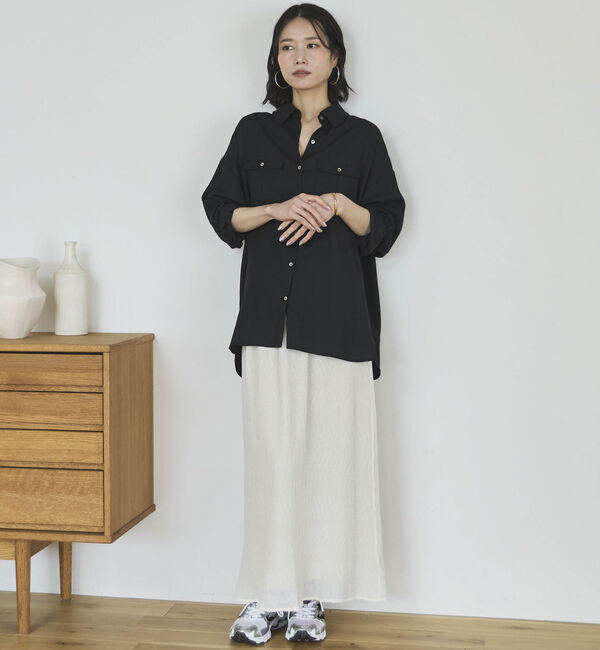 Doux archives「シアー楊柳タイトスカート」|スカート|