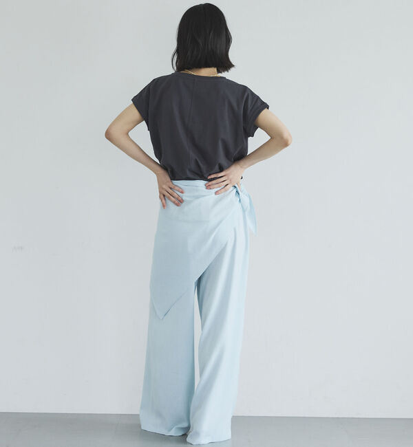 Doux archives「ターンバックスリーブベーシックＴシャツ」|Tシャツ・カットソー|