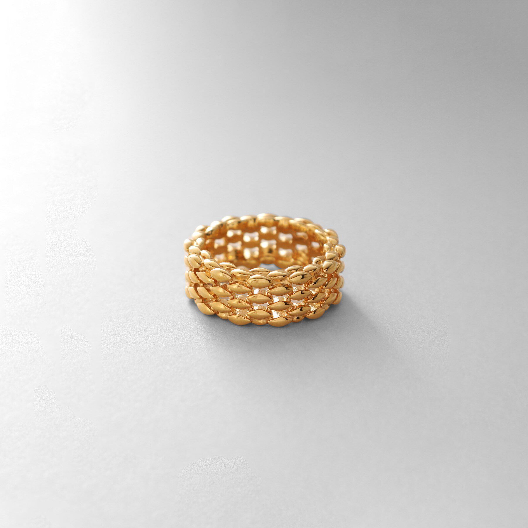 COCOSHNIK ONKITSCH「シルバー マーキスメッシュリング GP」|リング|