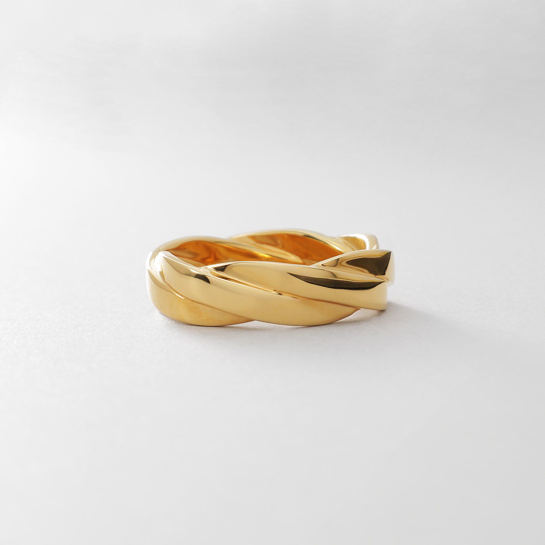 COCOSHNIK ONKITSCH「シルバー フラットブレイドリング GP」|リング|