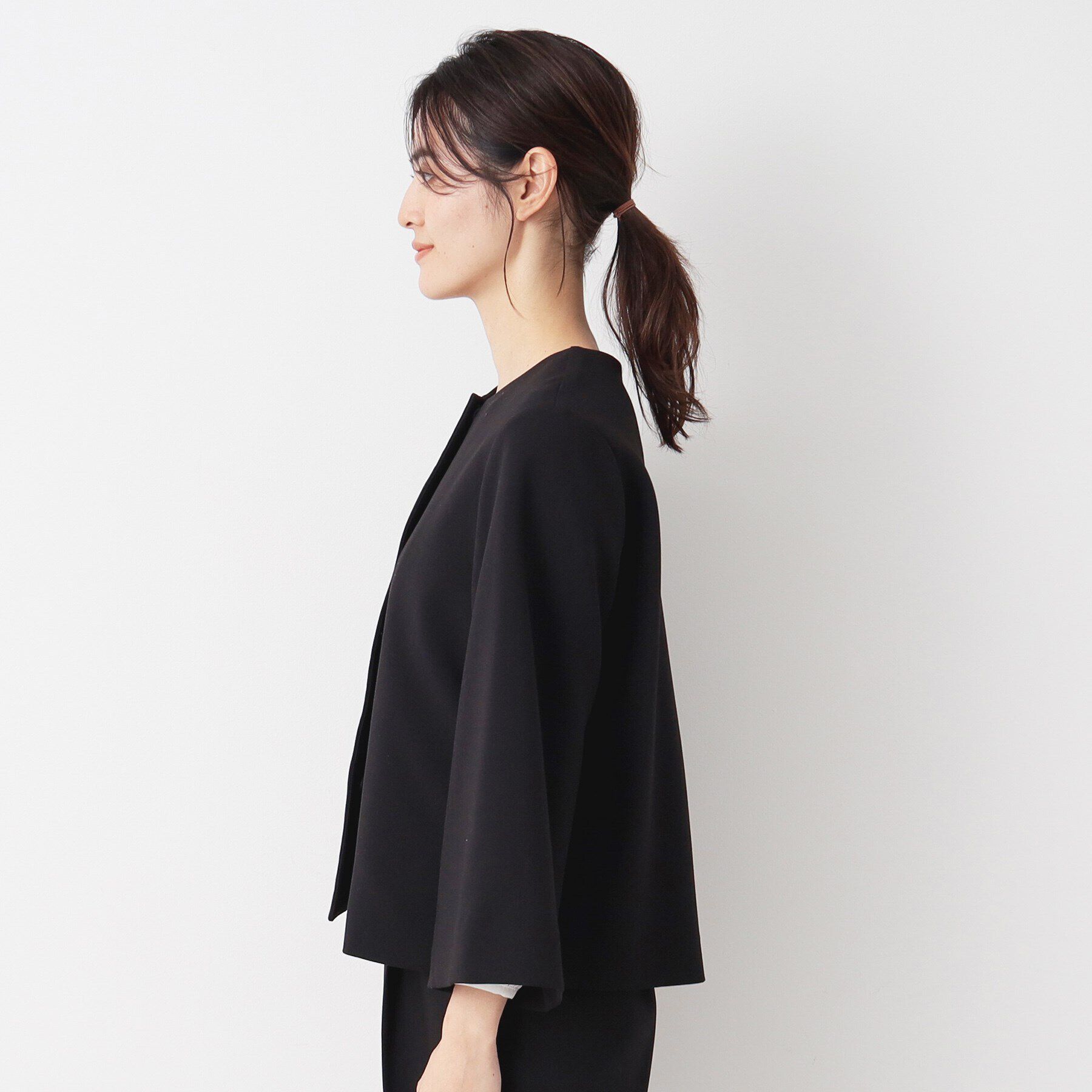 Dessin「【入卒/セレモニー/セットアップ可能/洗える】テントラインジャケット」|ノーカラージャケット|