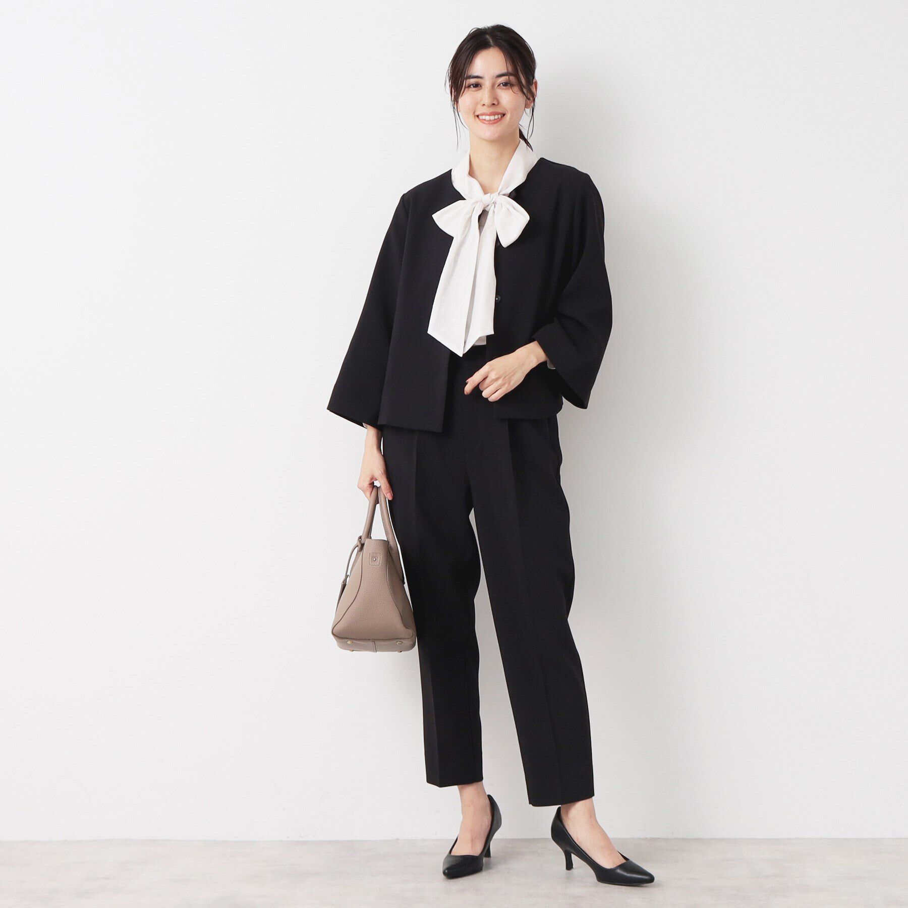 Dessin「【入卒/セレモニー/セットアップ可能/洗える】テントラインジャケット」|ノーカラージャケット|