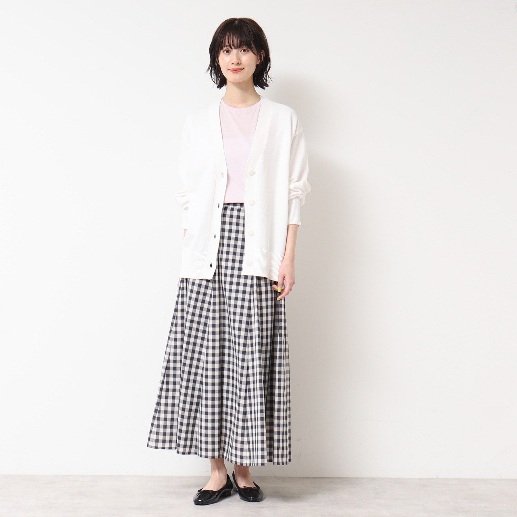 Dessin「【洗える】オーバーシルエットVネックカーディガン」|カーディガン|