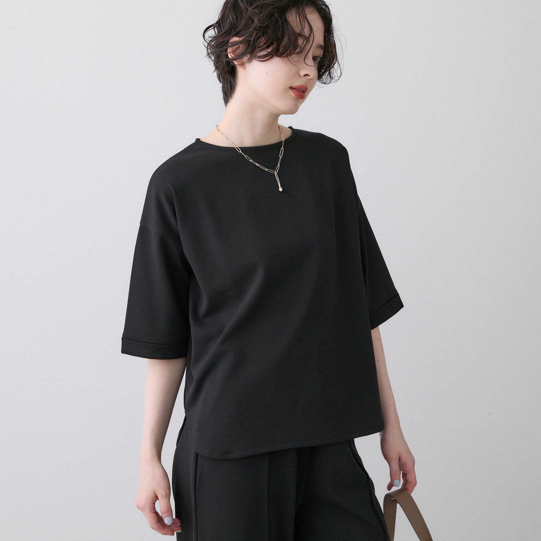 Dessin「【2点セット/洗える】ジョーゼットセットアップ」|スーツ|