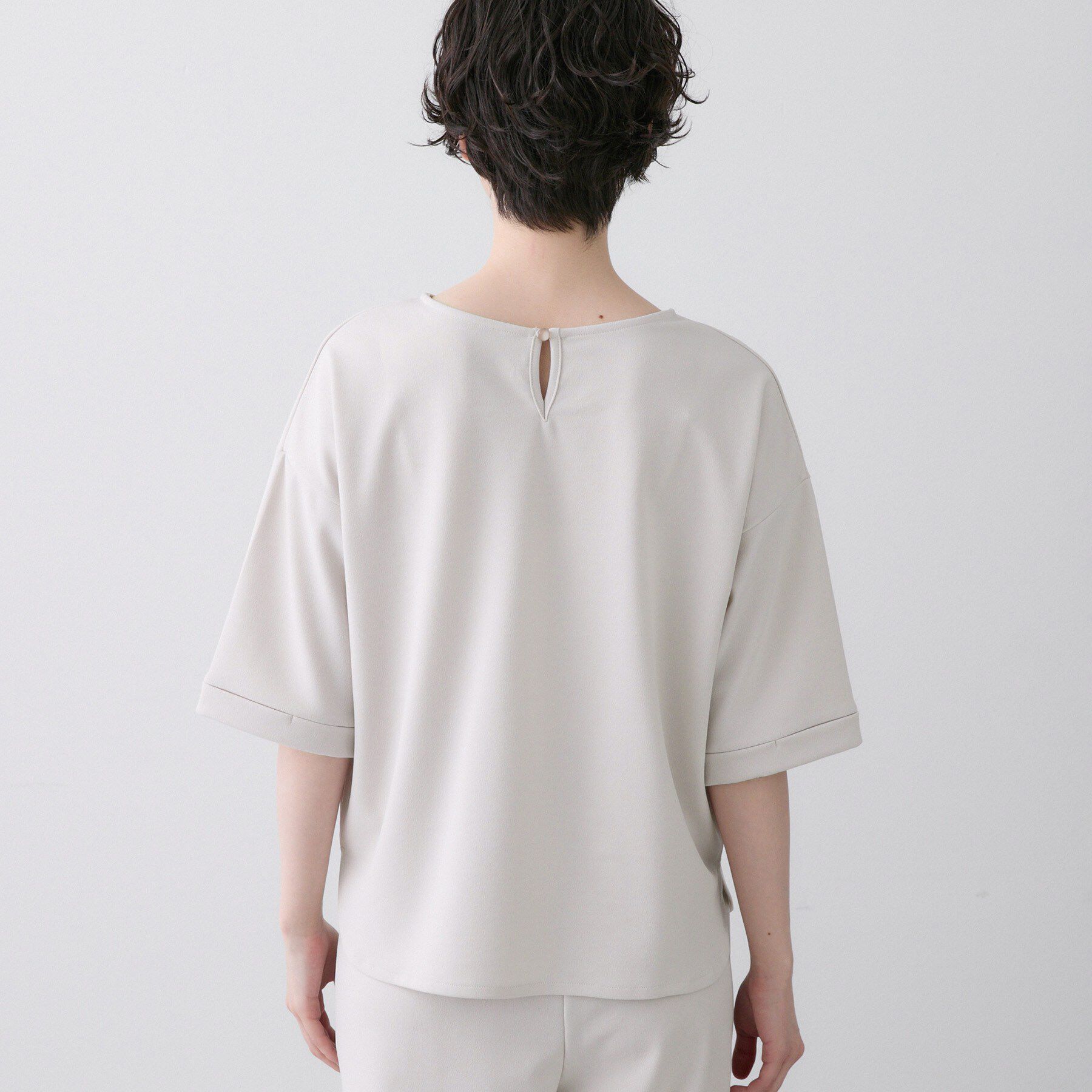 Dessin「【2点セット/洗える】ジョーゼットセットアップ」|スーツ|