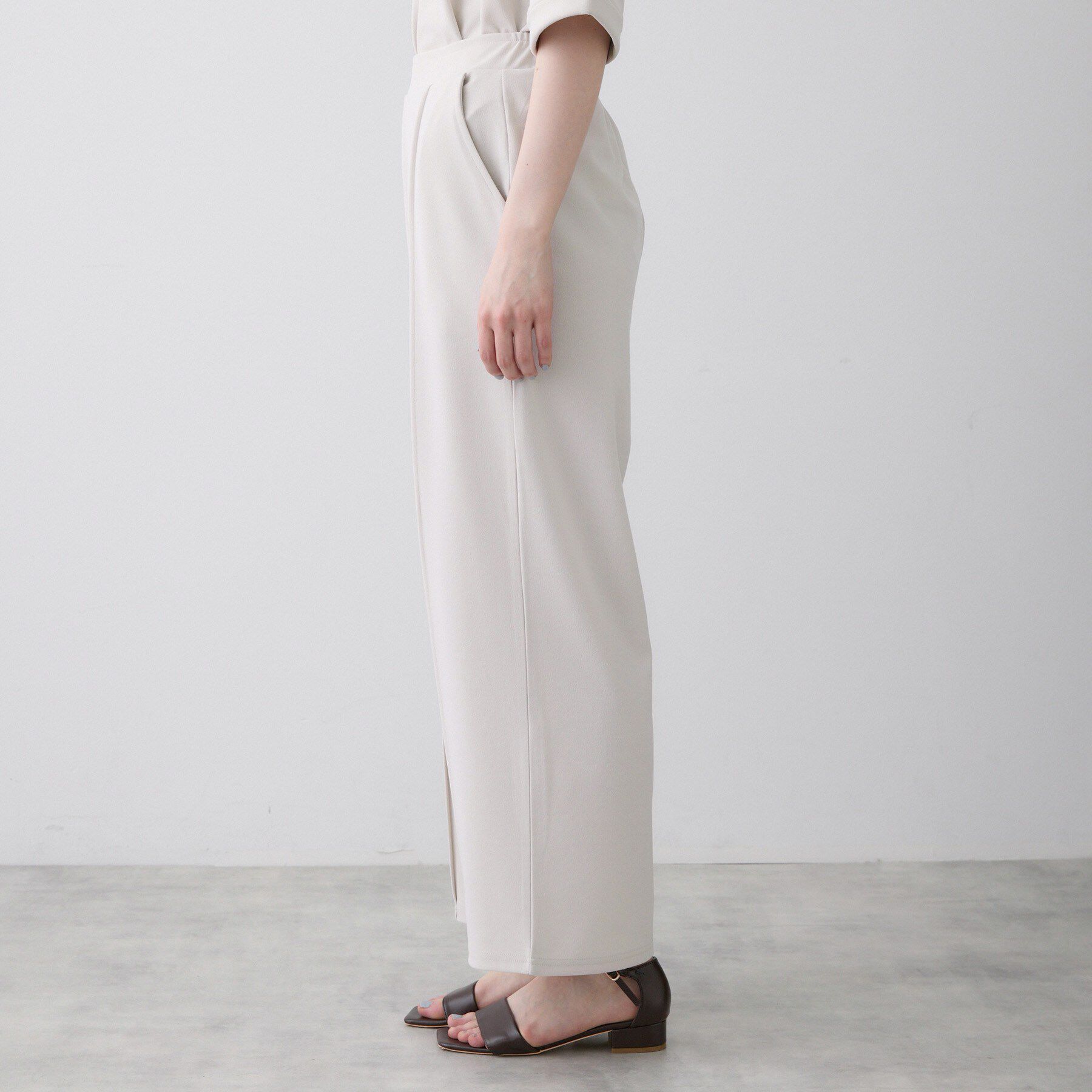 Dessin「【2点セット/洗える】ジョーゼットセットアップ」|スーツ|