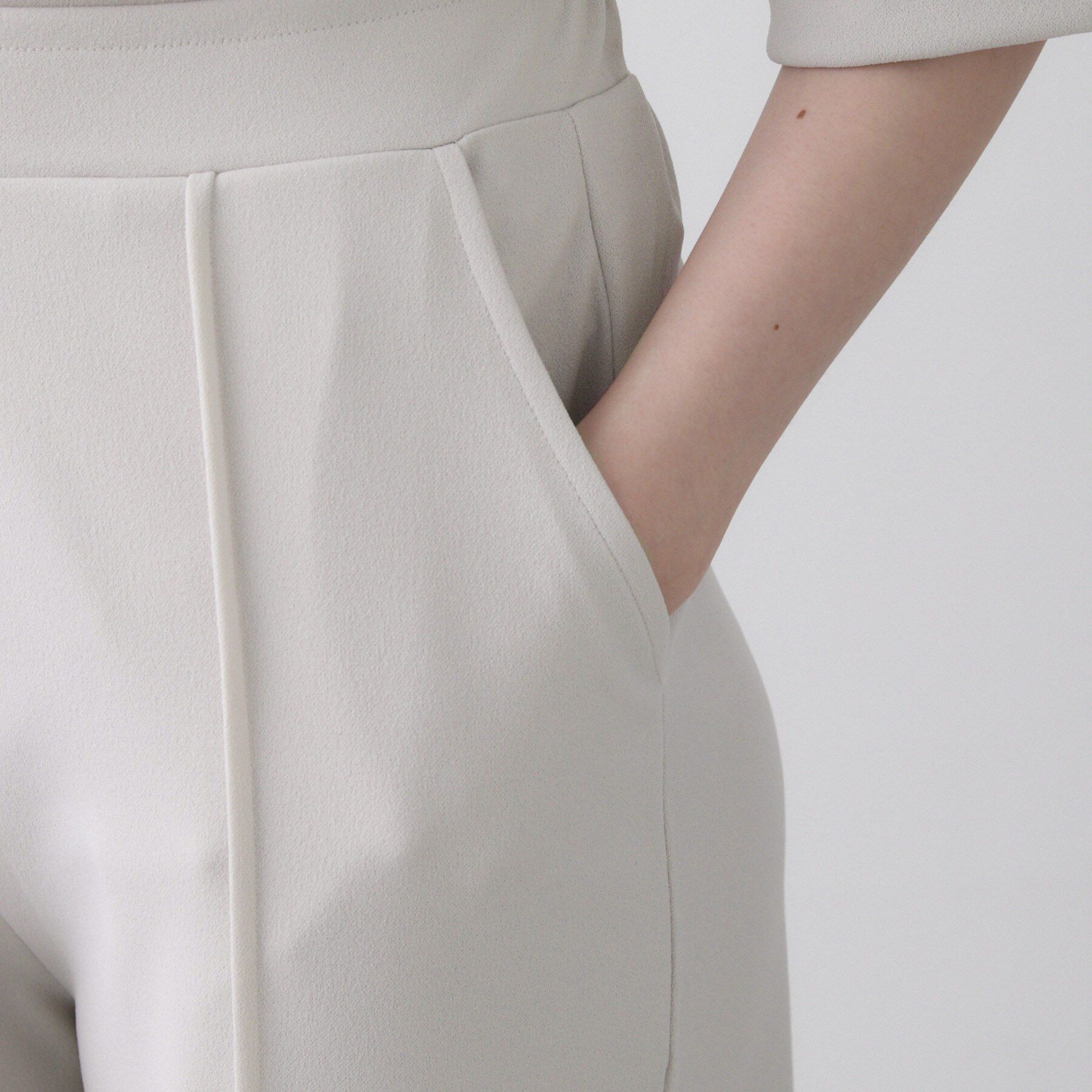 Dessin「【2点セット/洗える】ジョーゼットセットアップ」|スーツ|