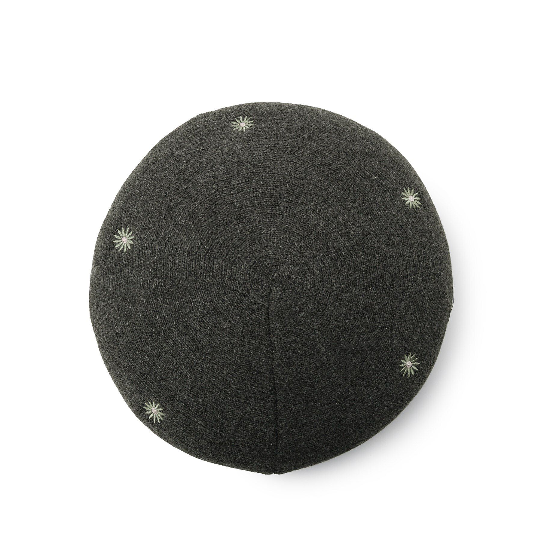 ITS&rsquo;DEMO「【手洗い可】フラワー刺繍サーモベレー帽」|ハンチング・ベレー帽|