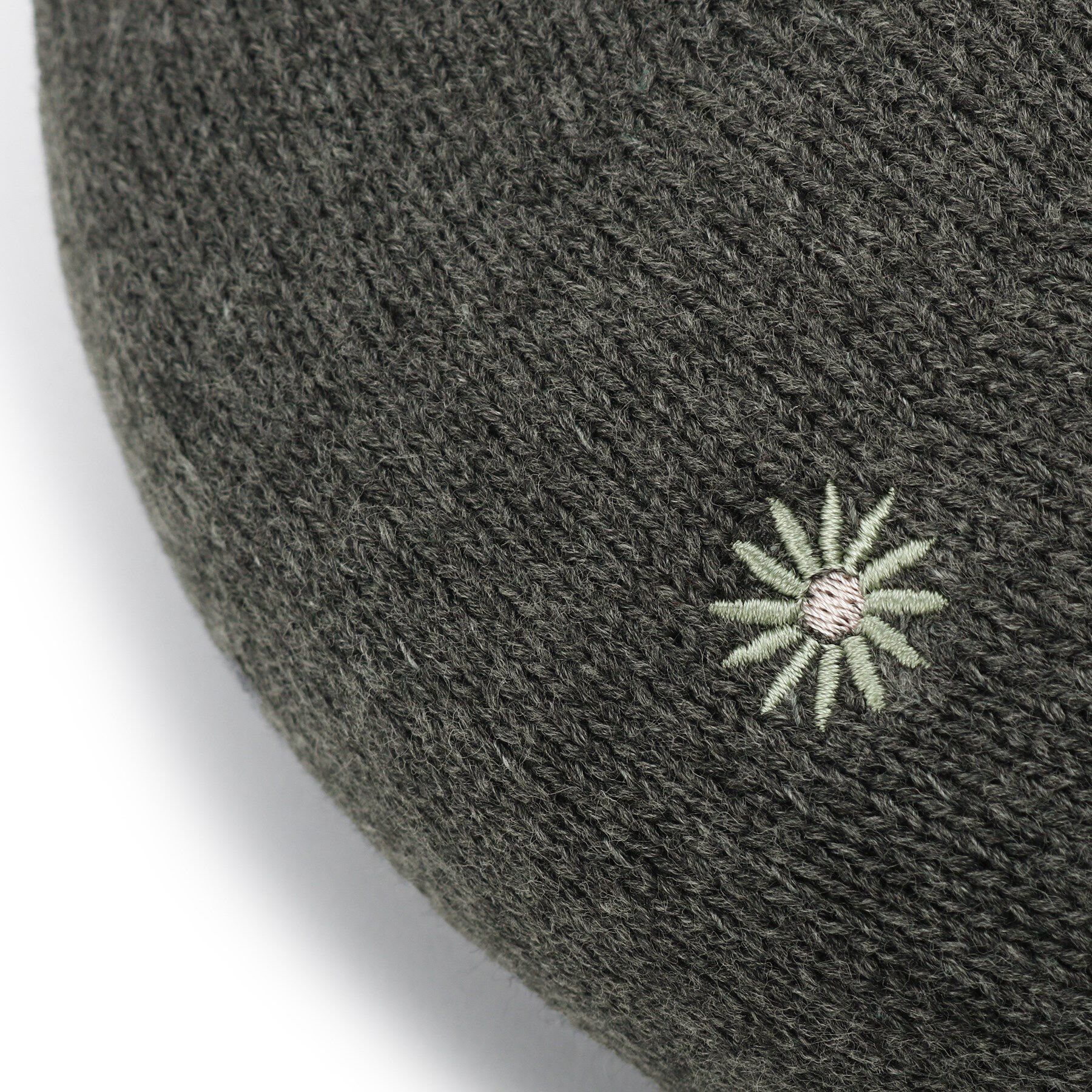 ITS&rsquo;DEMO「【手洗い可】フラワー刺繍サーモベレー帽」|ハンチング・ベレー帽|