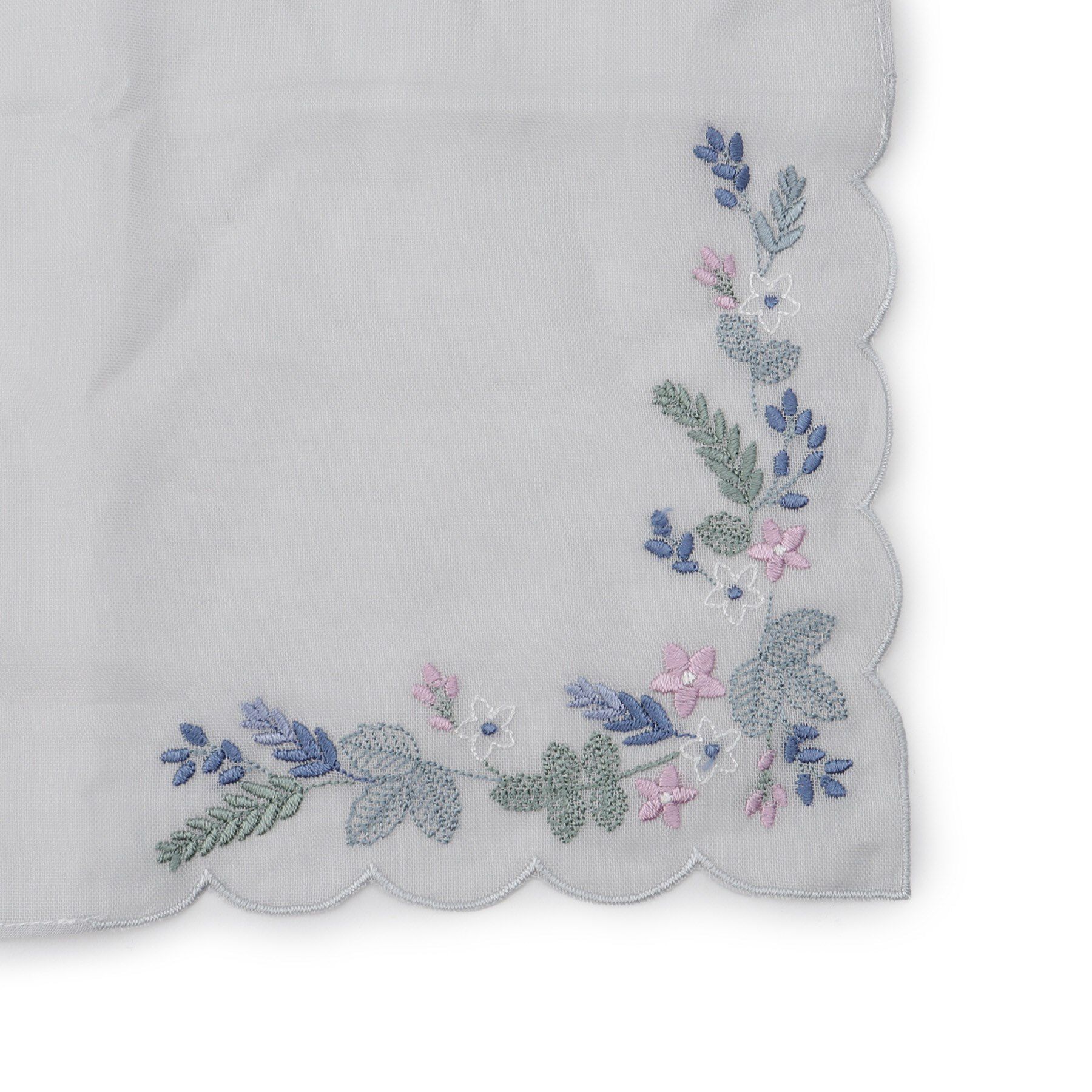 ITS&rsquo;DEMO「【手洗い可】パール調リング付コットンスカーフ」|バンダナ・スカーフ|