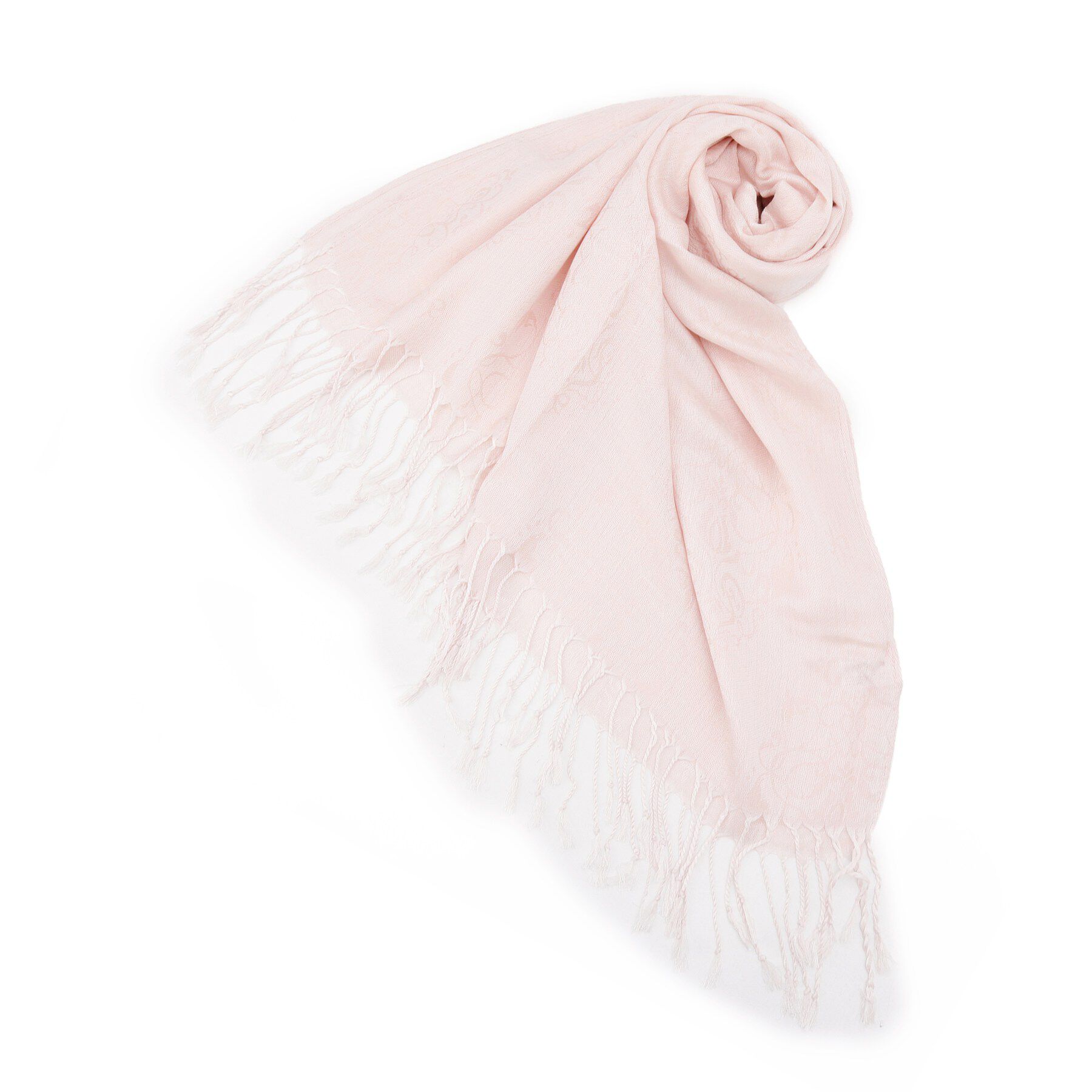 ITS&rsquo;DEMO「【手洗い可】ダマスク柄ストール」|ストール|ピンク(171)