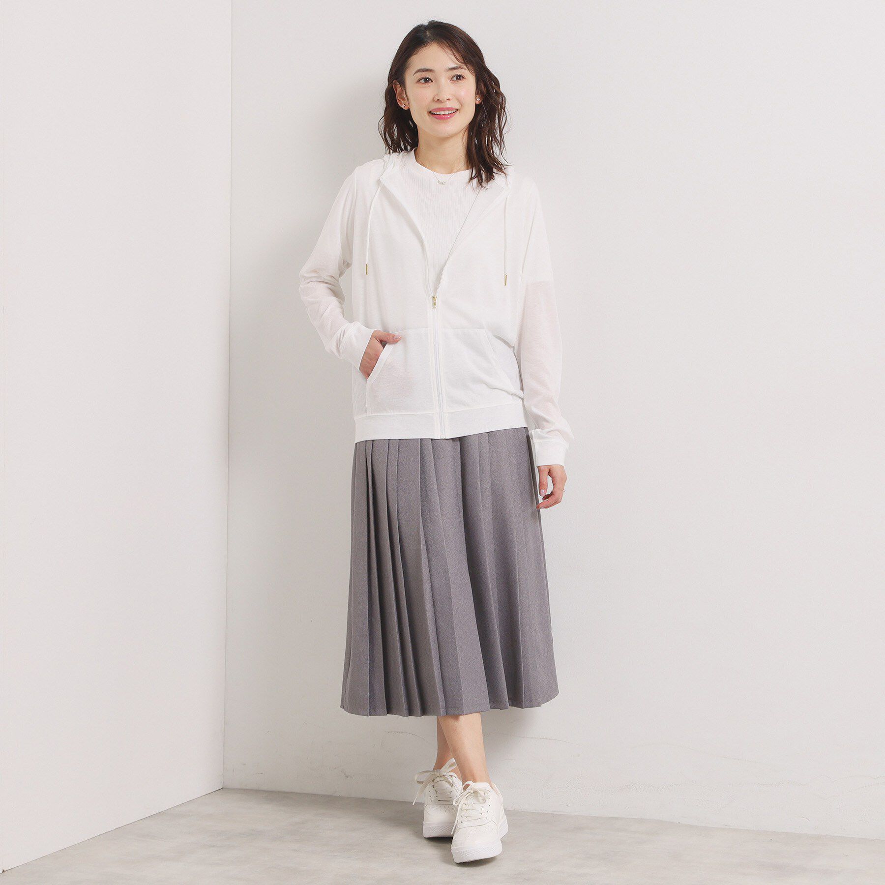 ITS&rsquo;DEMO「【手洗い可】UVカットパーカ」|パーカー|