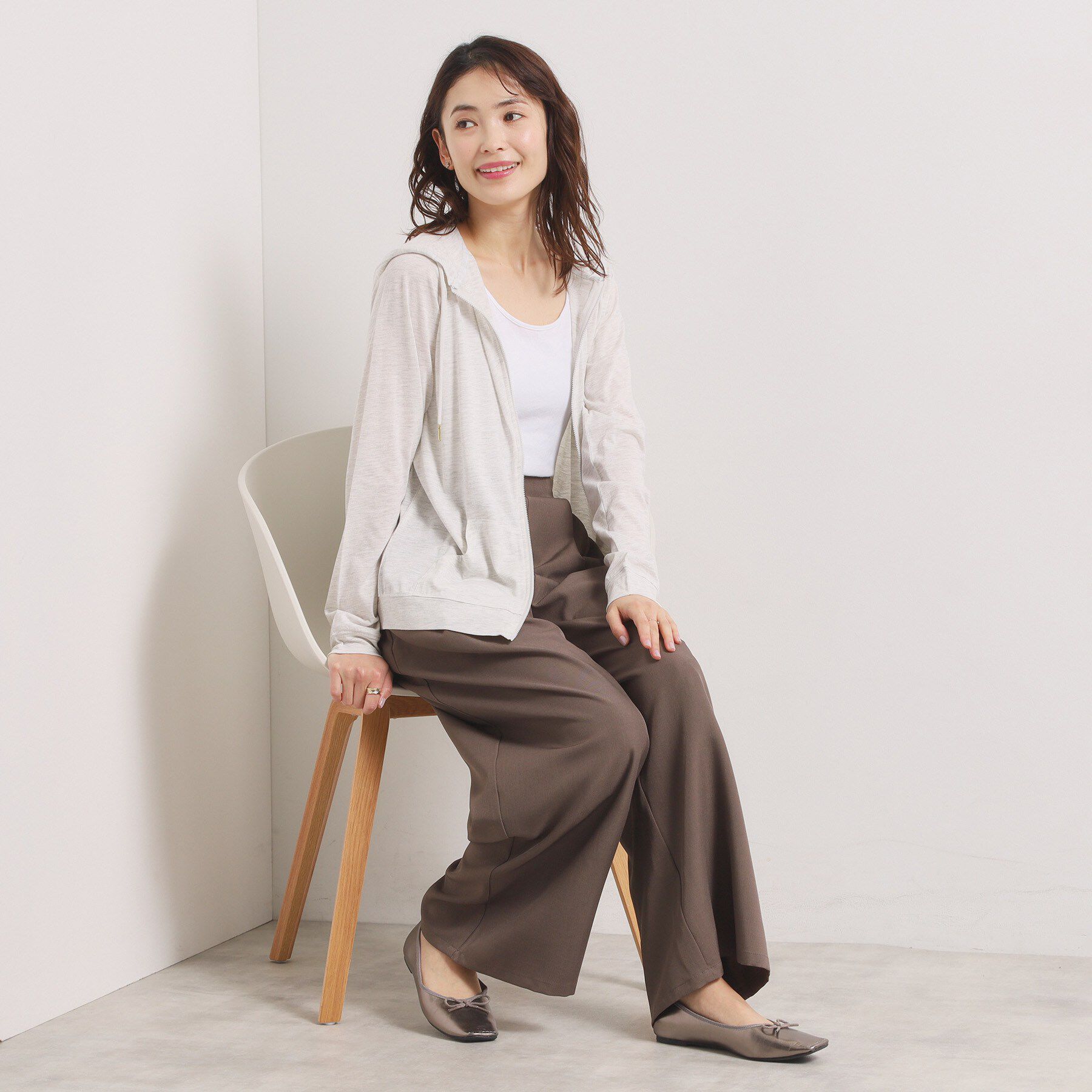 ITS&rsquo;DEMO「【手洗い可】UVカットパーカ」|パーカー|