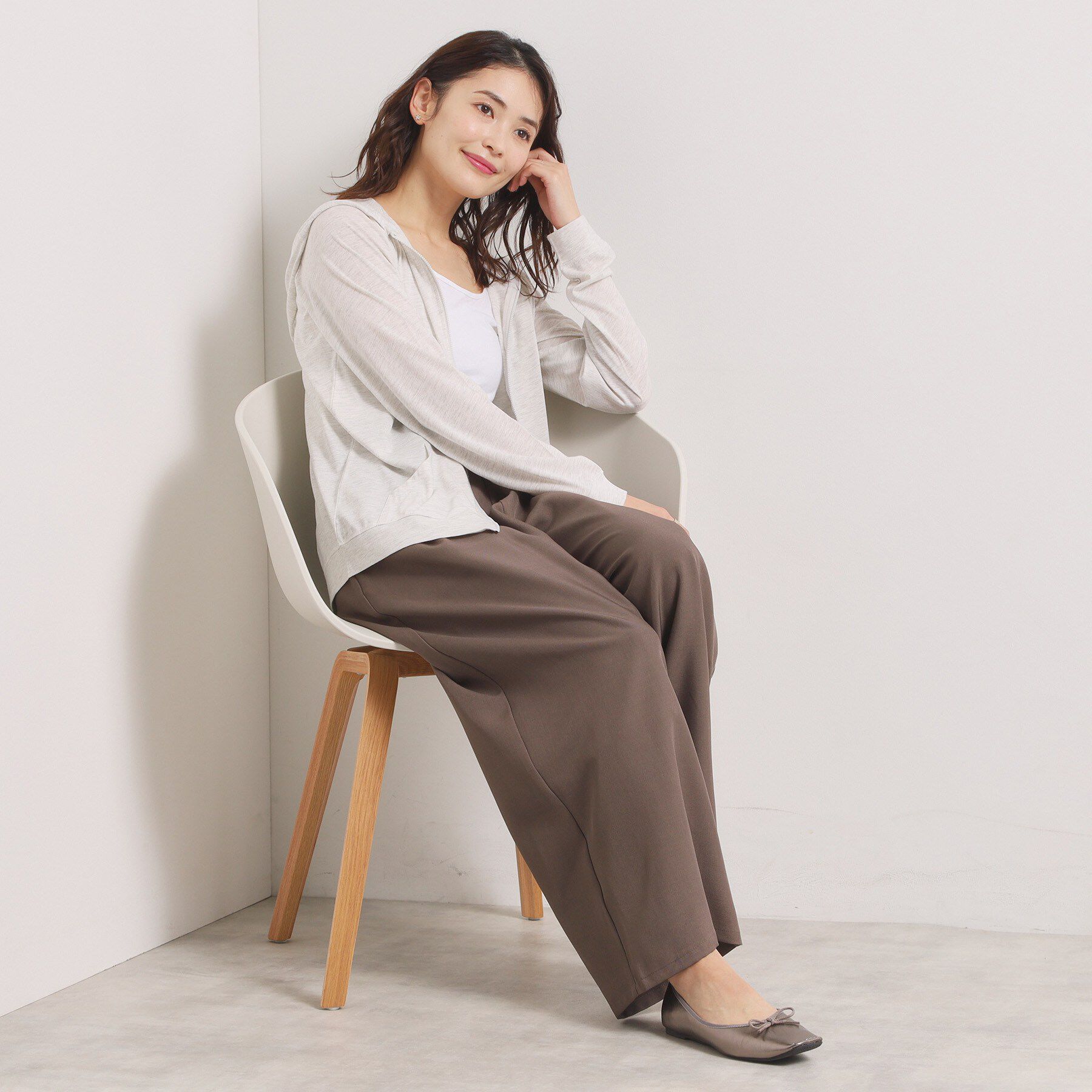 ITS&rsquo;DEMO「【手洗い可】UVカットパーカ」|パーカー|