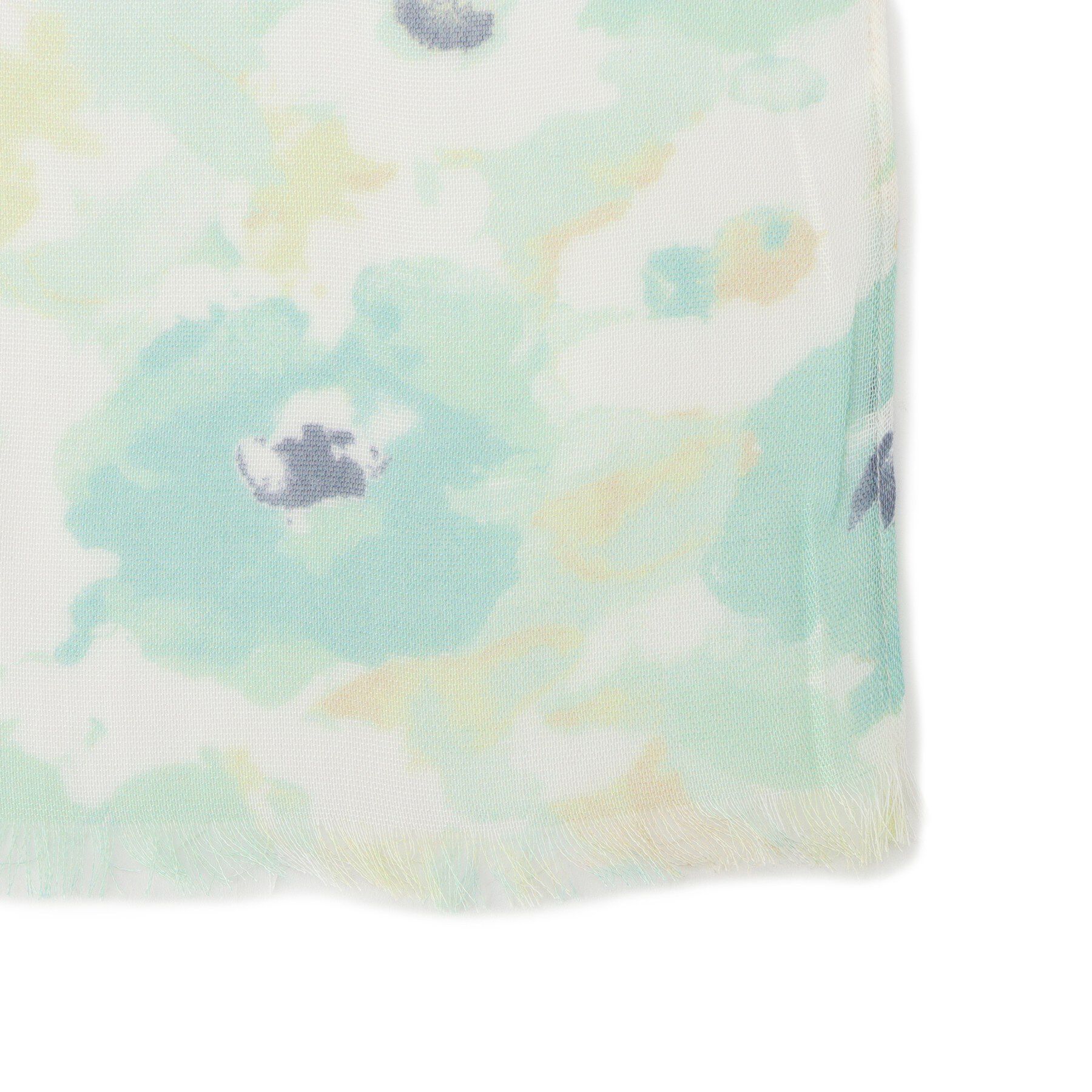 ITS&rsquo;DEMO「【UV／接触冷感】水彩花柄ぼかしストール」|ストール|